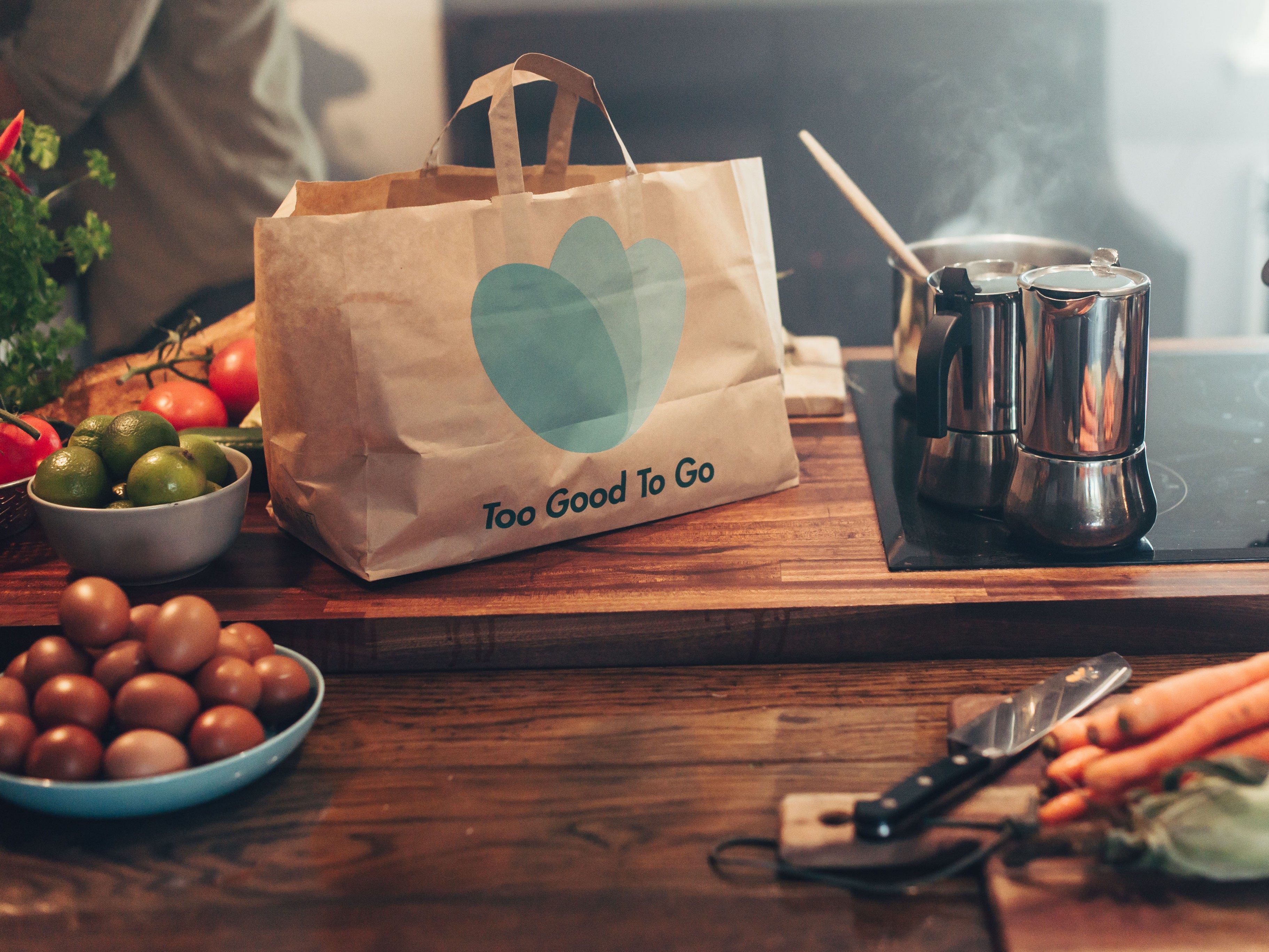 Mit der "Too Good to Go"-App kann man einwandfreie Lebensmittel kaufen, die sonst eigentlich im Müll landen.