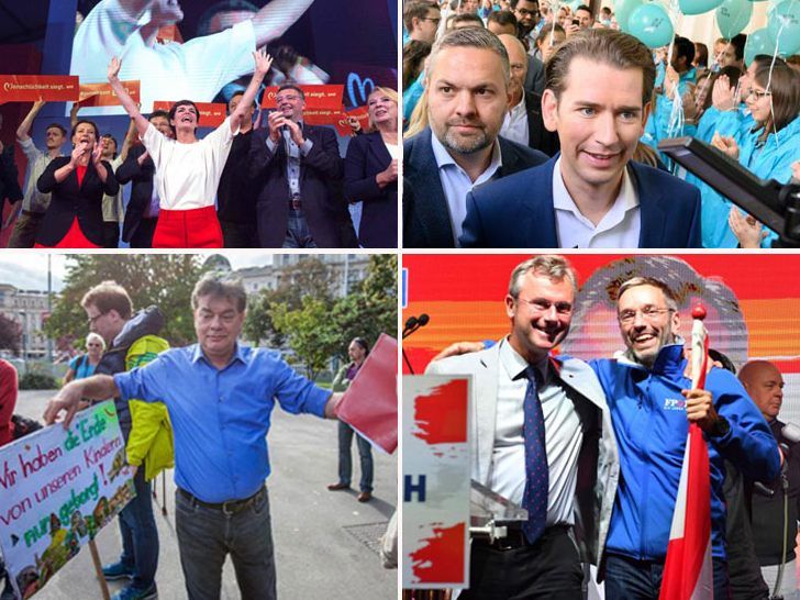 Parteien beenden ihren Wahlkampf Parteien beenden ihren Wahlkampf