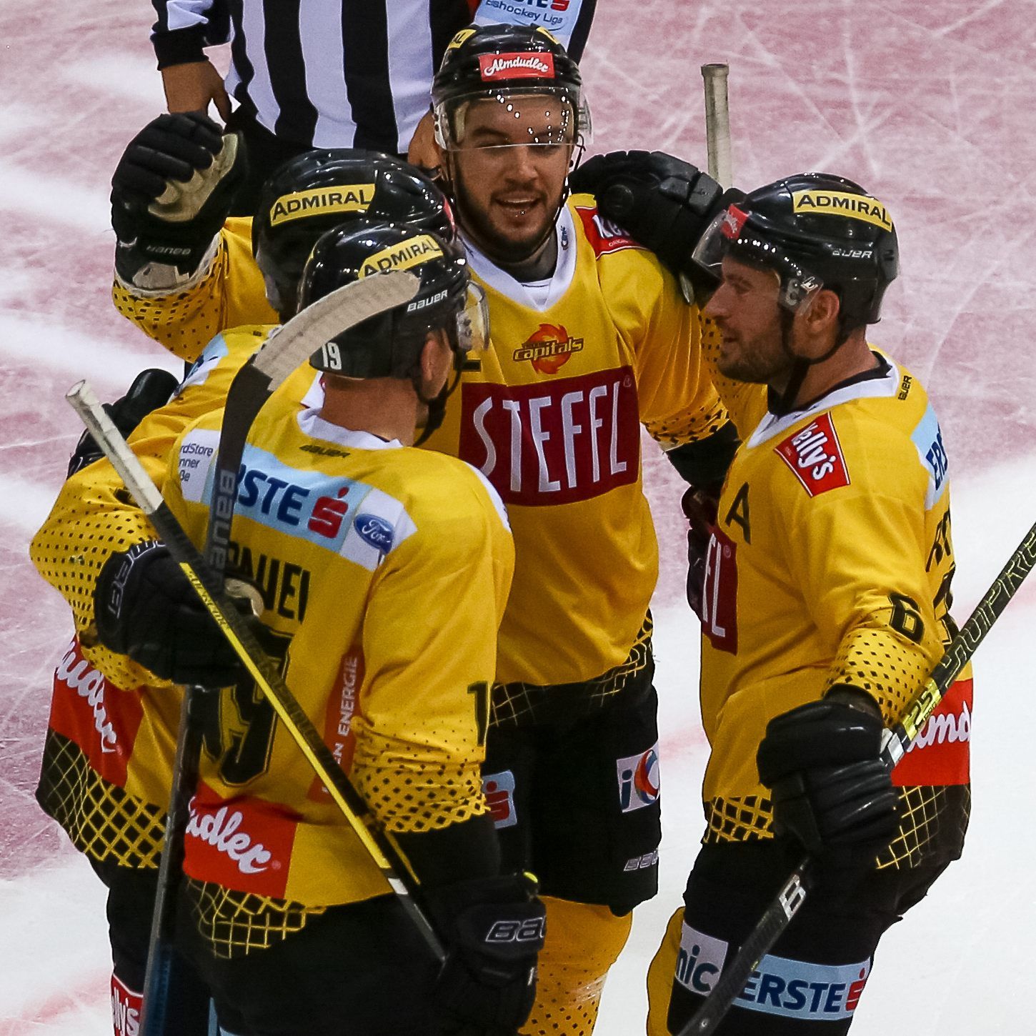 Am Freitag spielen die Vienna Capials gegen Graz 99ers.