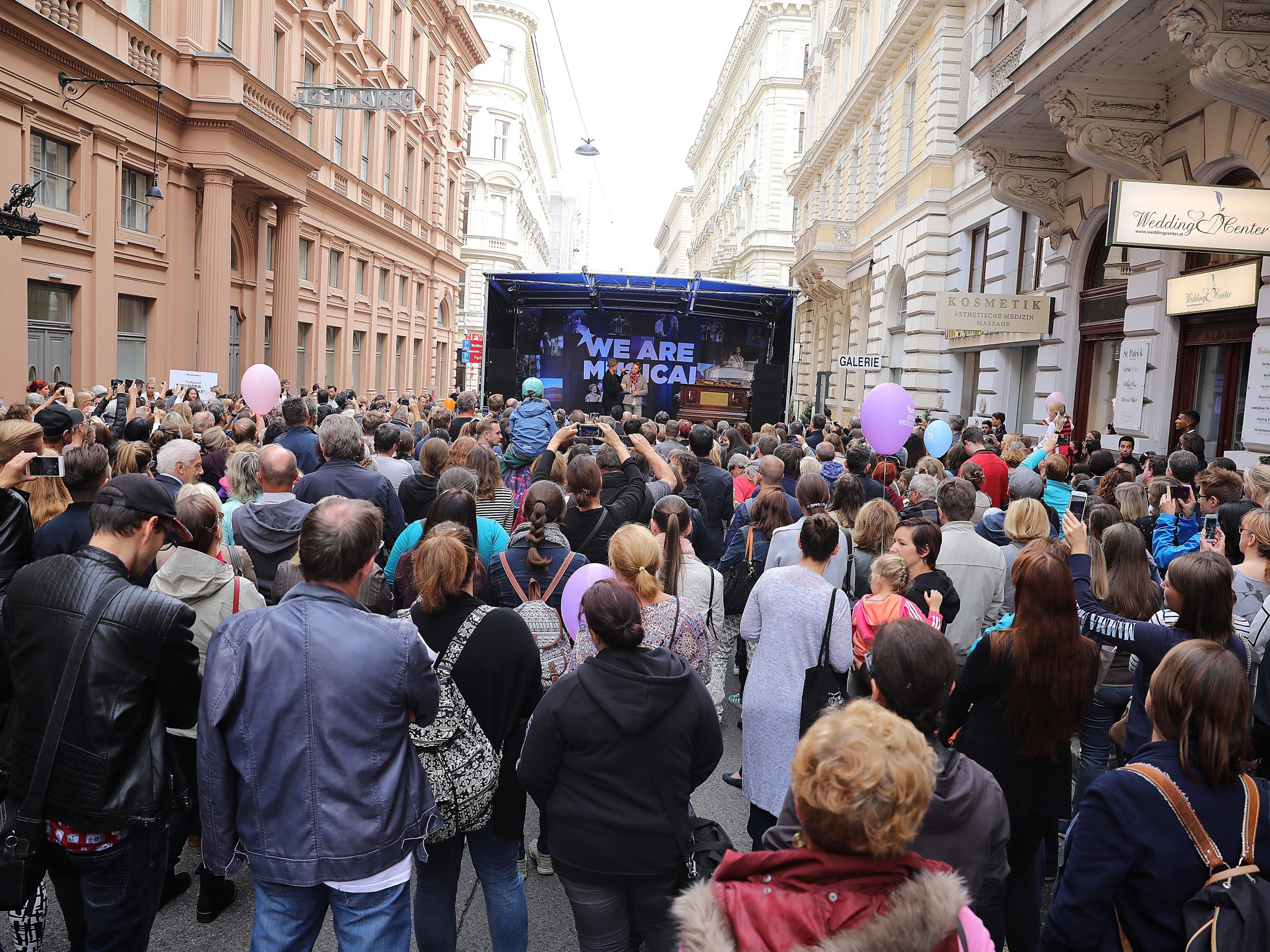 Beim Musicalfest im Roancher werden exklusive Einblicke gewährt. Beim Musicalfest im Roancher werden exklusive Einblicke gewährt.