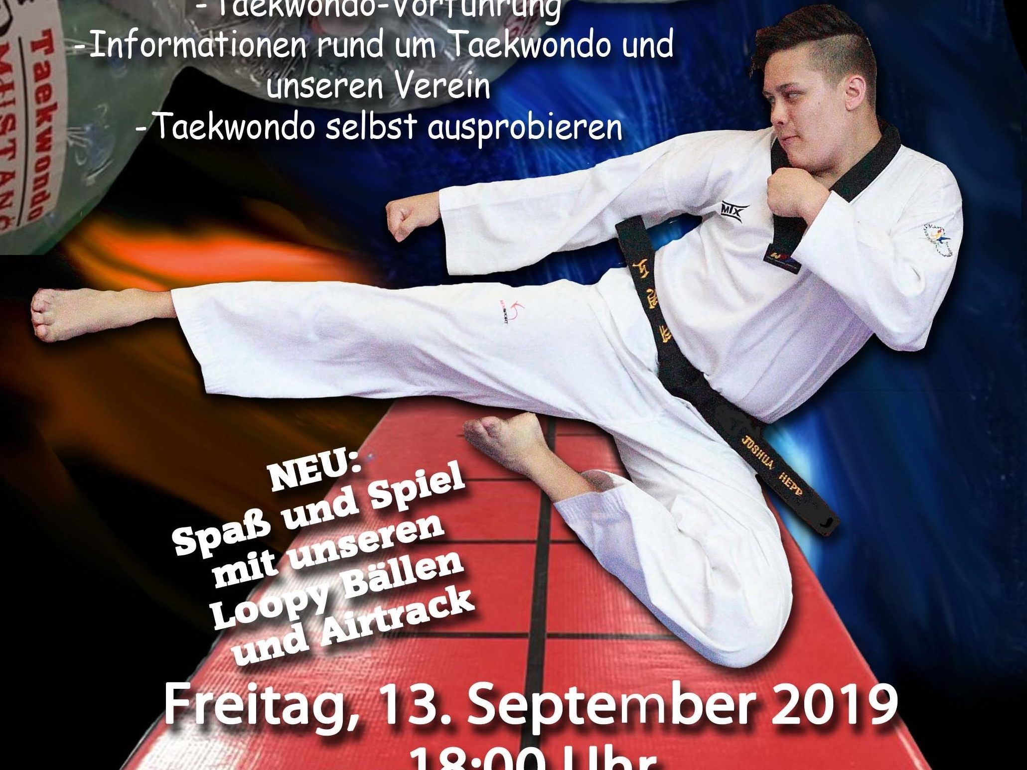 Kommt zum Tag der offenen tür