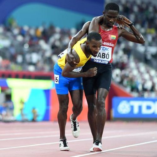 Beide Athleten sind die einzigen Vertreter ihres Landes bei dieser WM