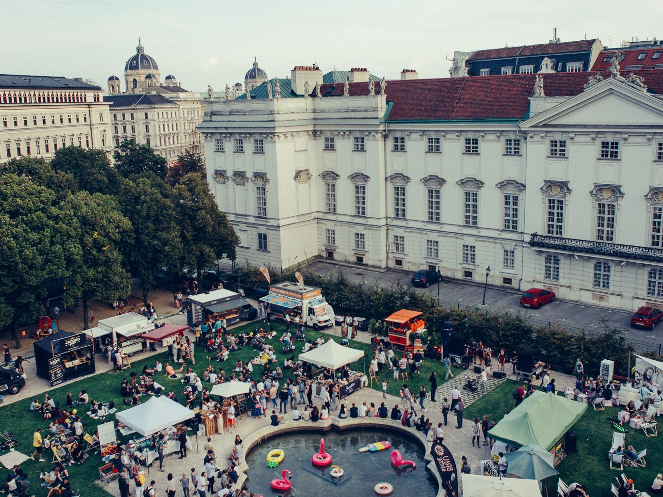 Am Wochenende findet wieder das "in the park"-fest statt. Am Wochenende findet wieder das "in the park"-fest statt.