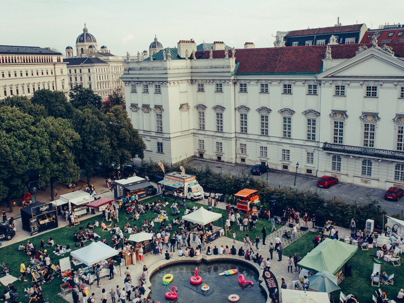 Am Wochenende findet wieder das "in the park"-fest statt.