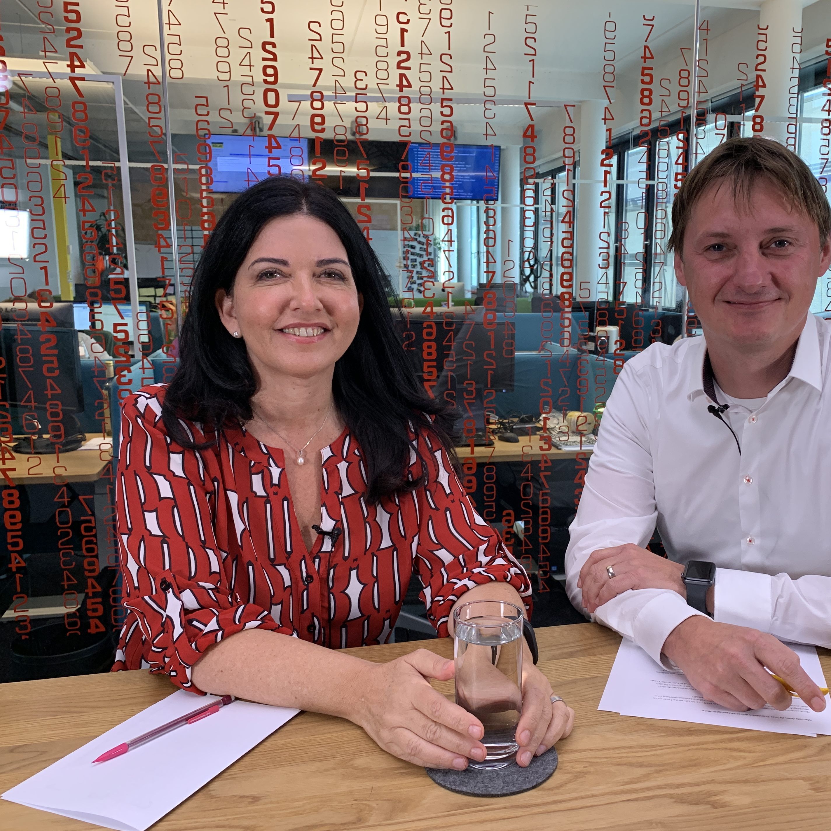 Manuela Auer mit CR Marc Springer.