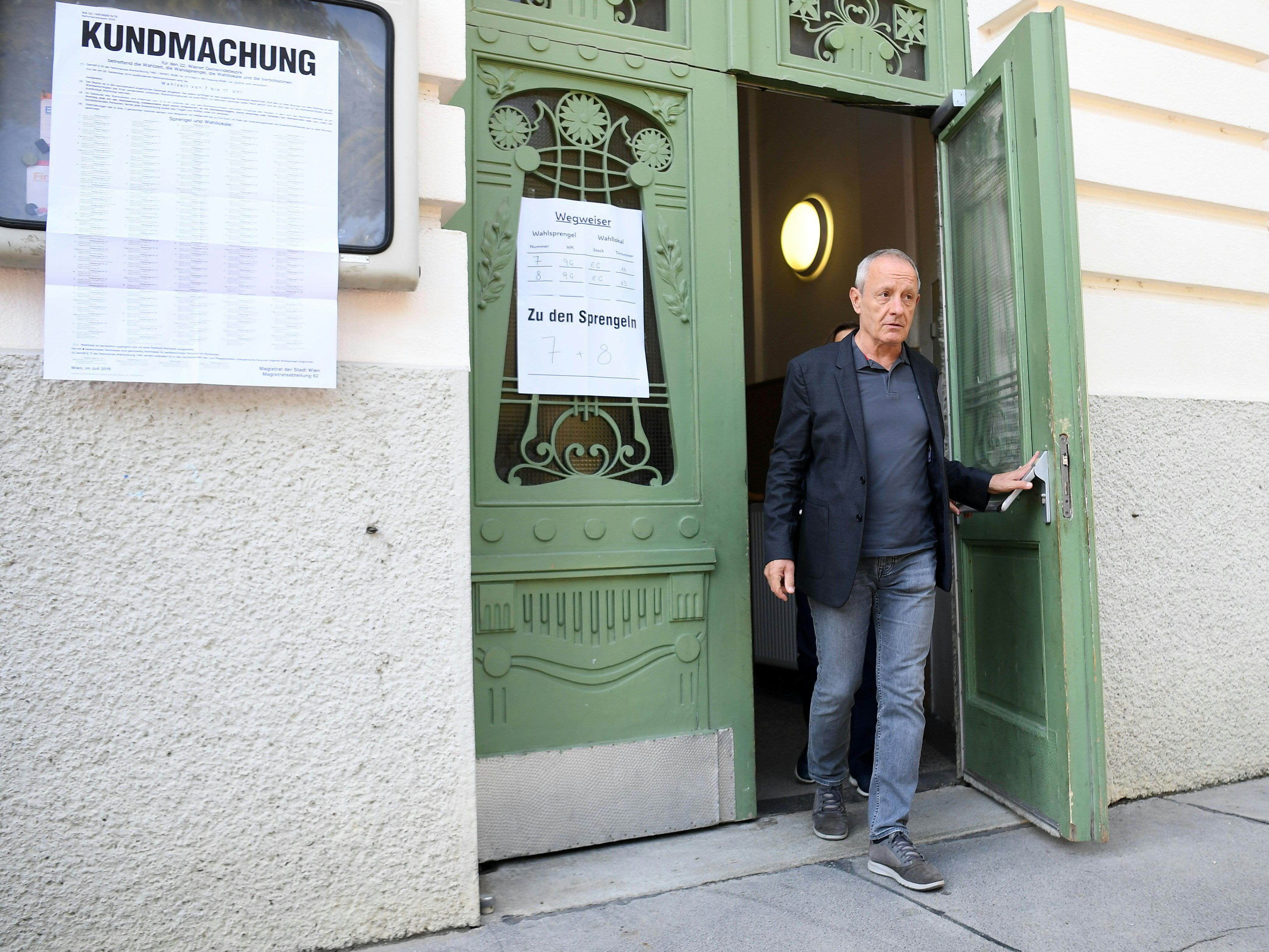 Peter Pilz hat ein gutes Gefühl. Peter Pilz hat ein gutes Gefühl.