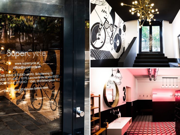 Urban mit coolem Flair: So präsentiert sich das neue SuperCycle-Studio am Schottenring. Urban mit coolem Flair: So präsentiert sich das neue SuperCycle-Studio am Schottenring.