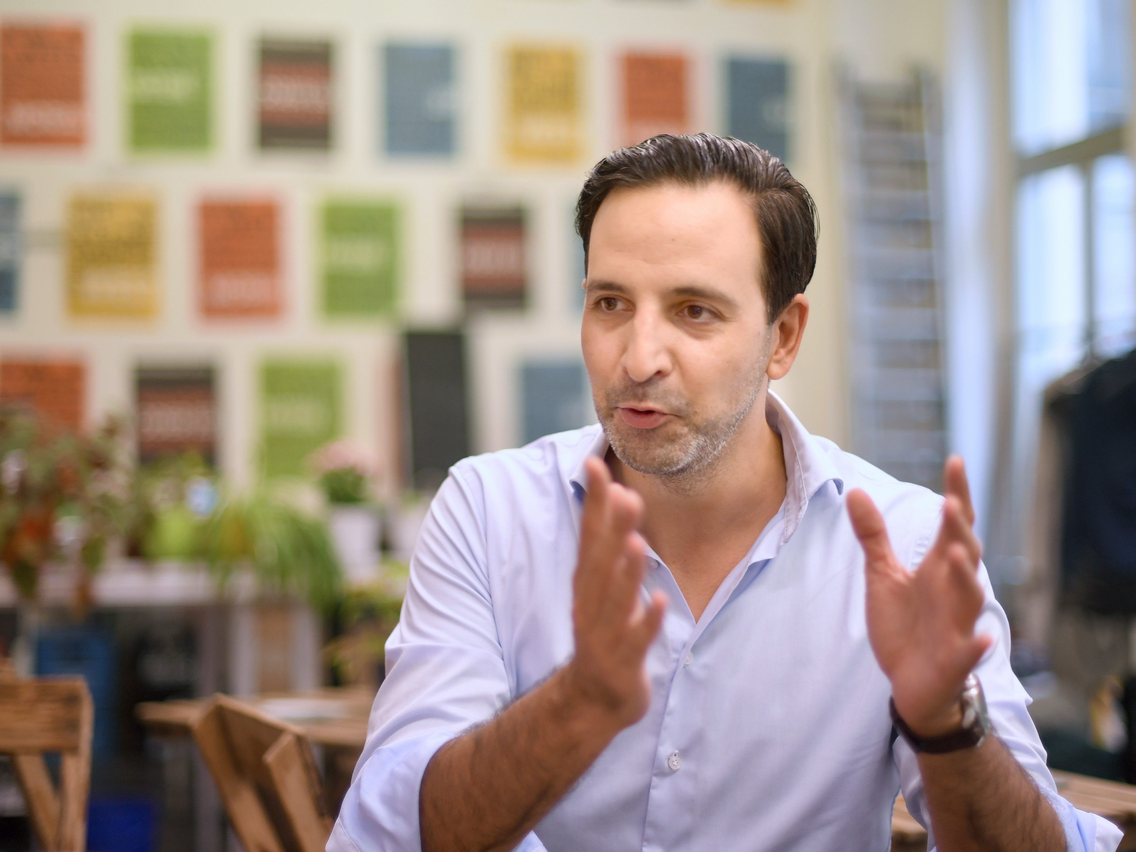 Wandel-Chef Fayad Mulla hat große Visionen für Österreich.