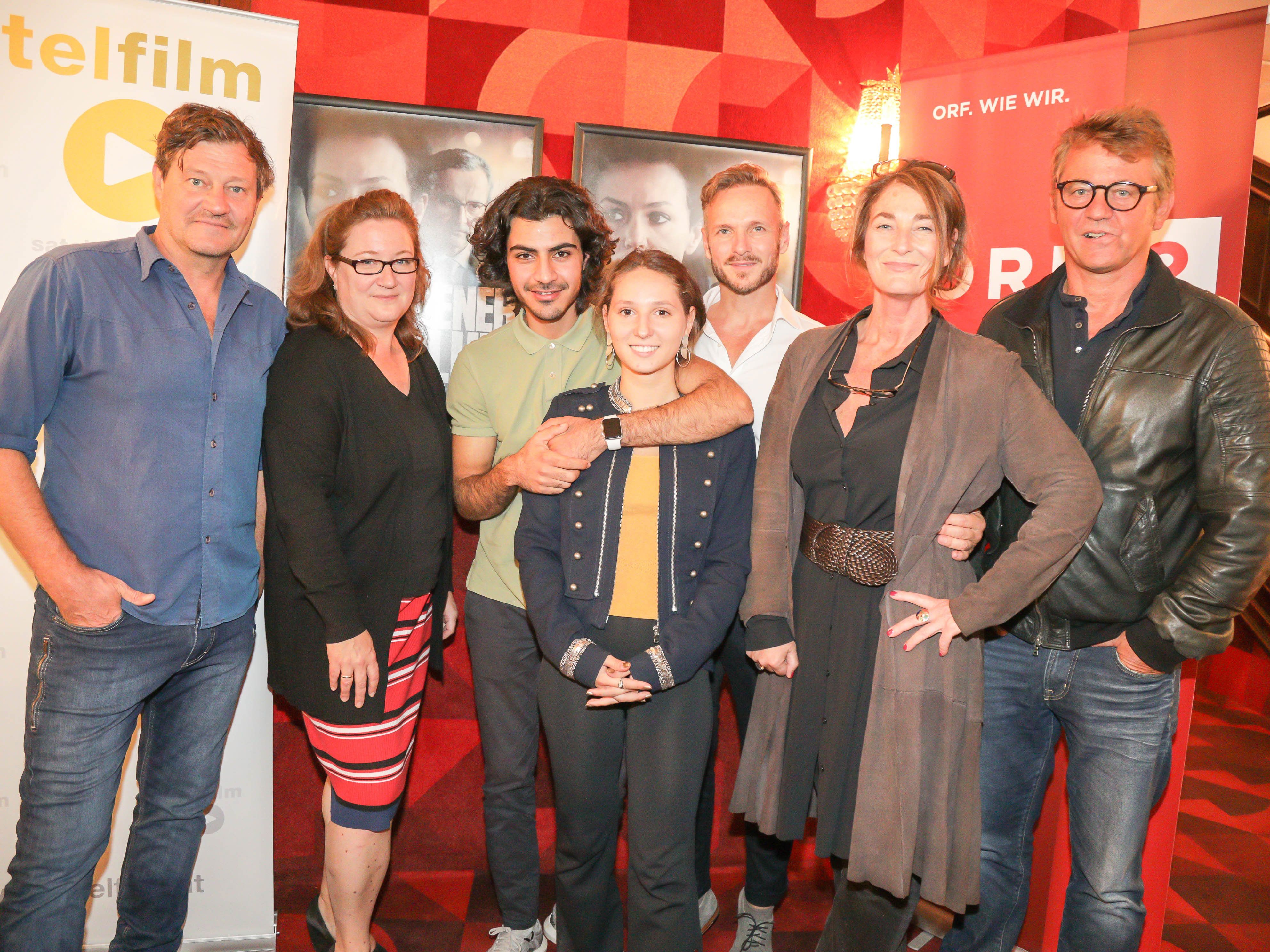 Bei der Premiere von "Wiener Blut" im Metro Kino