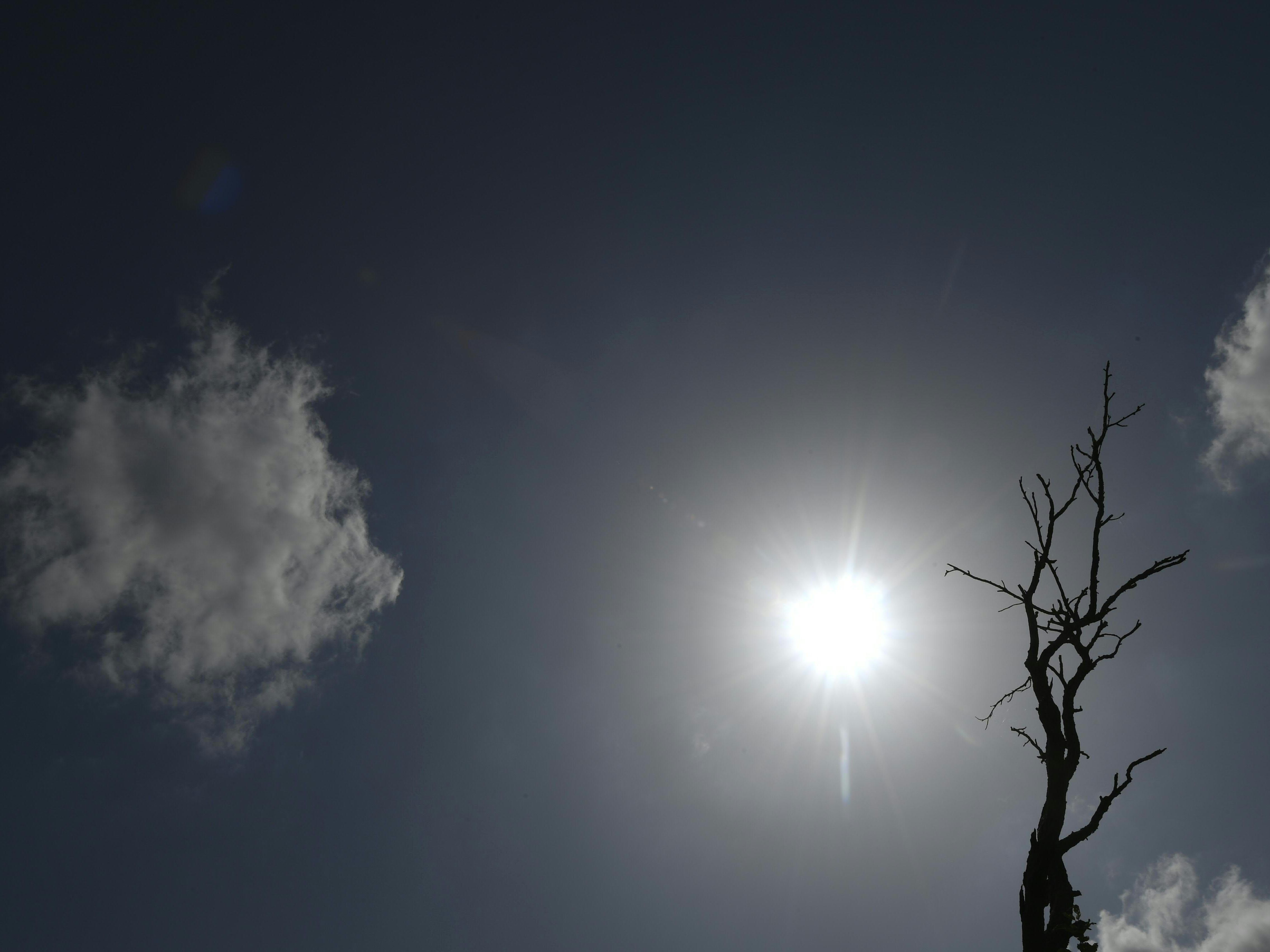 Sonne und Wolken wechseln sich am Wochenende ab. Sonne und Wolken wechseln sich am Wochenende ab.