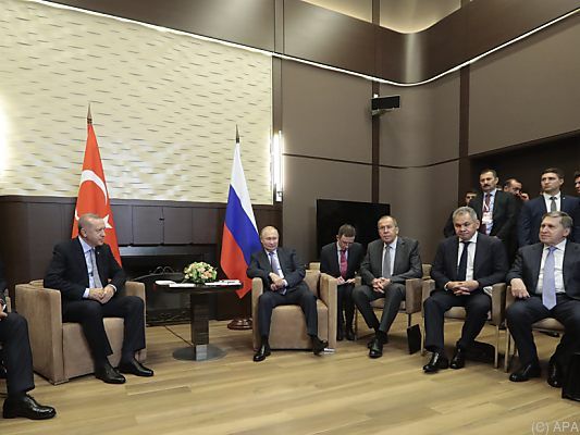 Russisch-türkischer Gipfel in Sotschi Russisch-türkischer Gipfel in Sotschi
