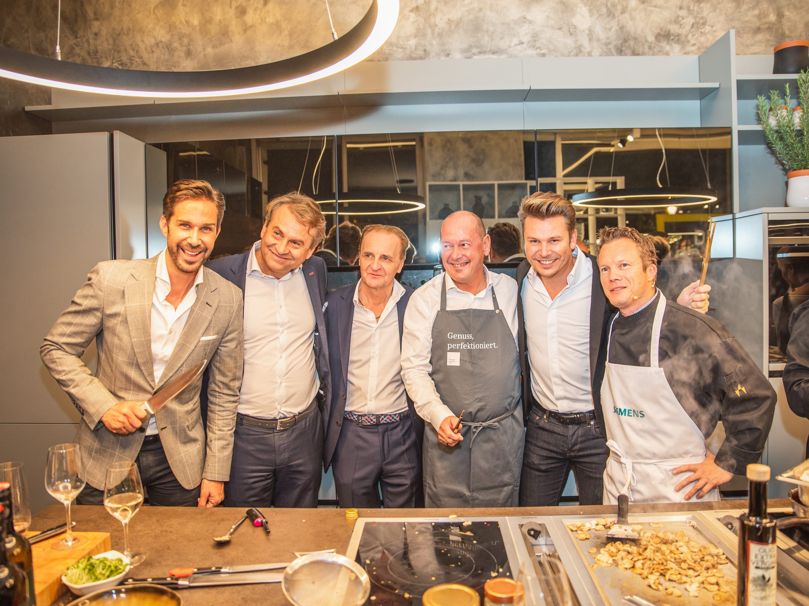 Beim Event in Wien wurden die Gäste zum Mitkochen animiert.