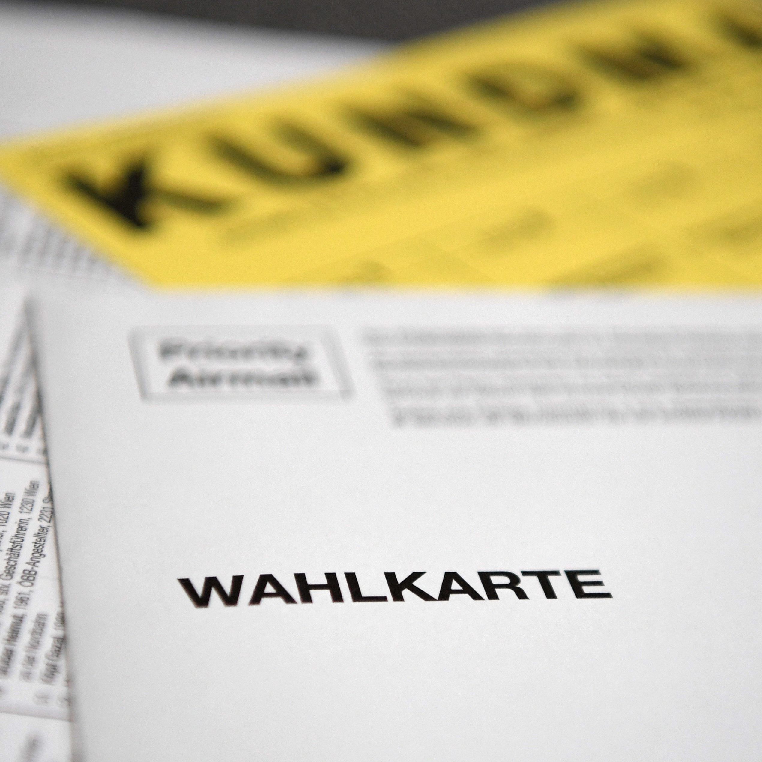 Bei jeder Wahl gehen Wahlkarten verloren.