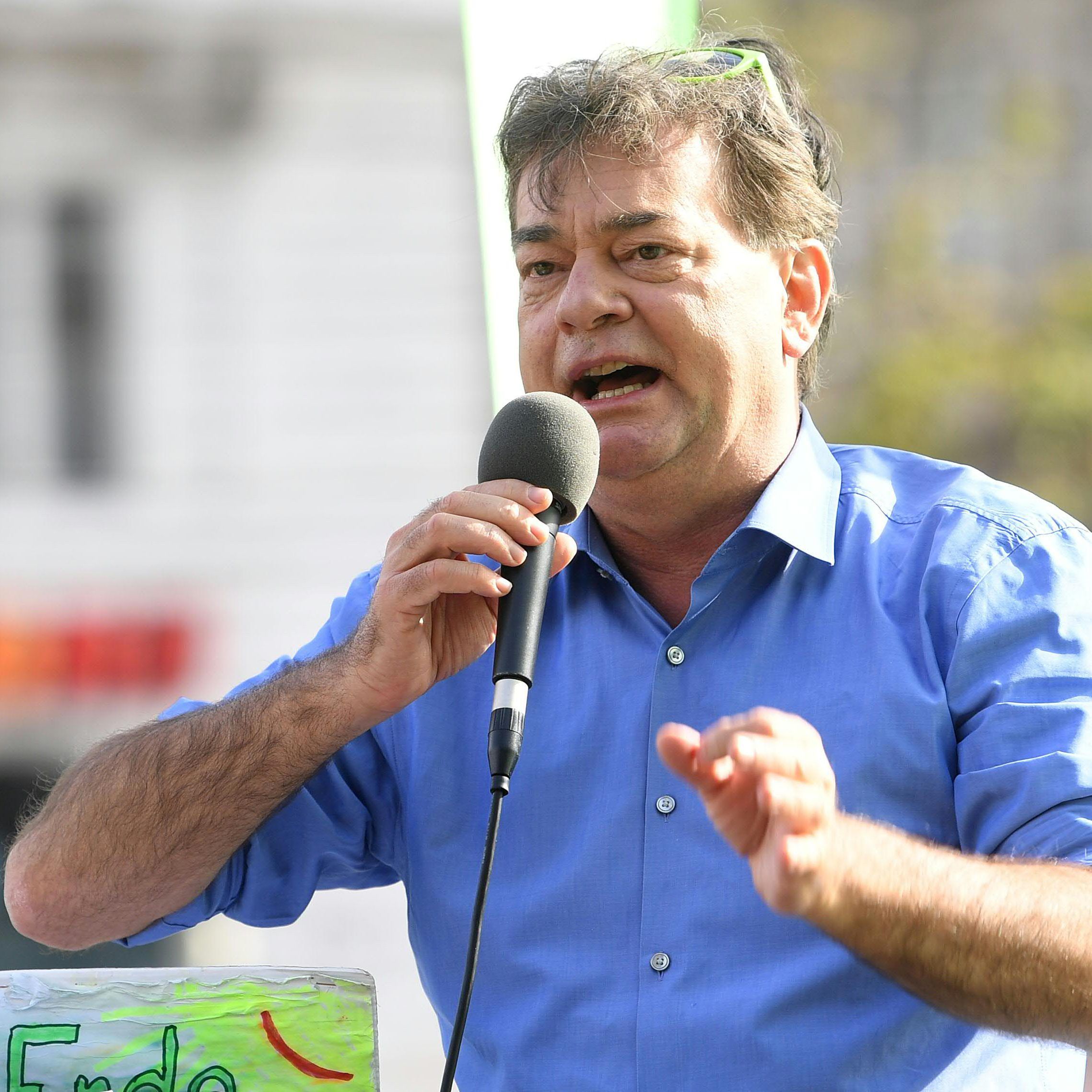 Werner Kogler tritt am Mittwoch vor die Presse.