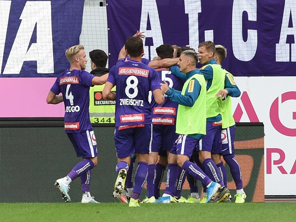 LIVE-Ticker zum Spiel SKN St. Pölten gegen Austria Wien ab 14.30 Uhr.