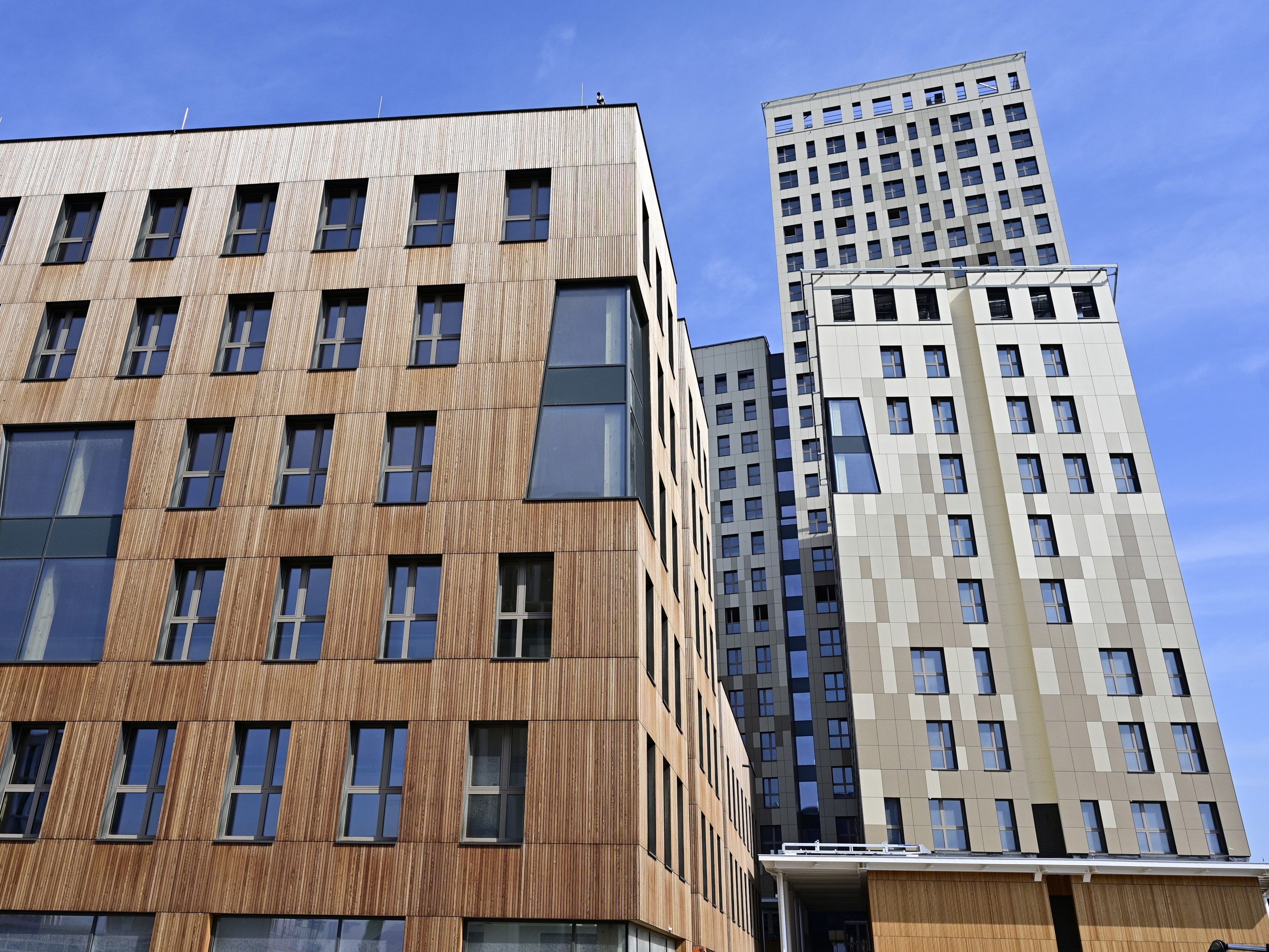 Die Dormero-Kette wird 119 Zimmer im Holzhochhaus betreiben.