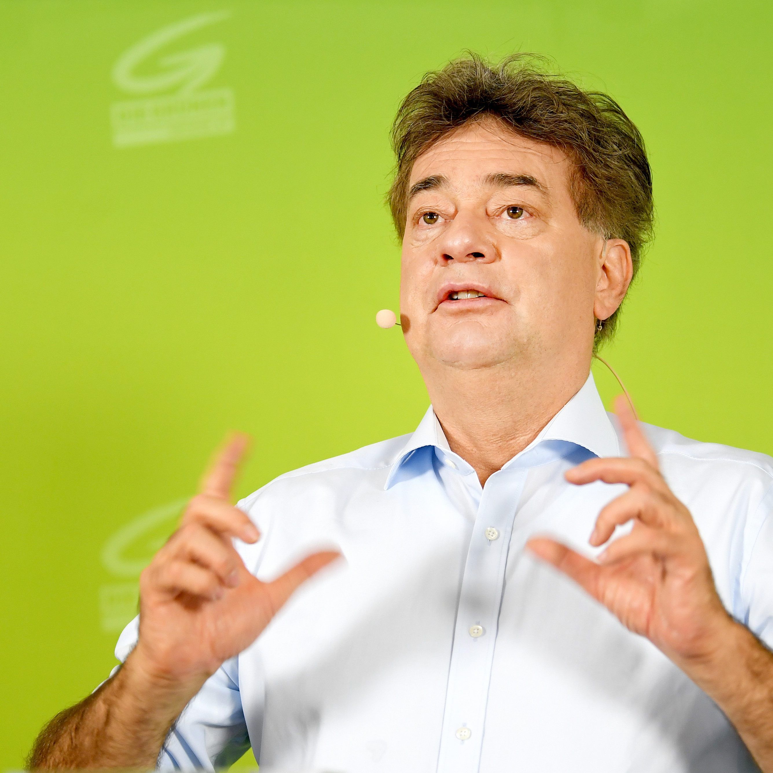 Werner Kogler trat am Mittwoch vor die Presse.