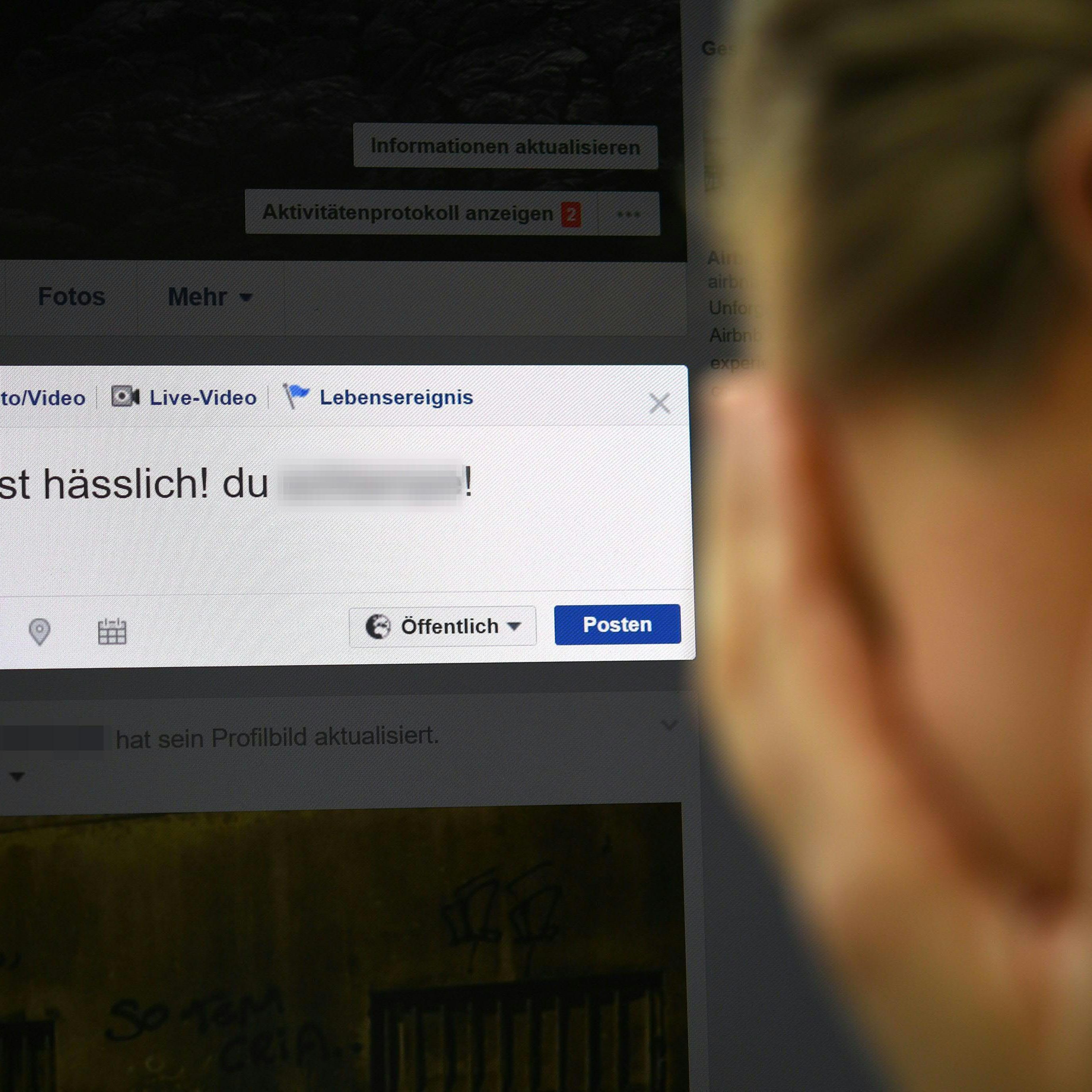 Hass-Postings werden immer mehr.