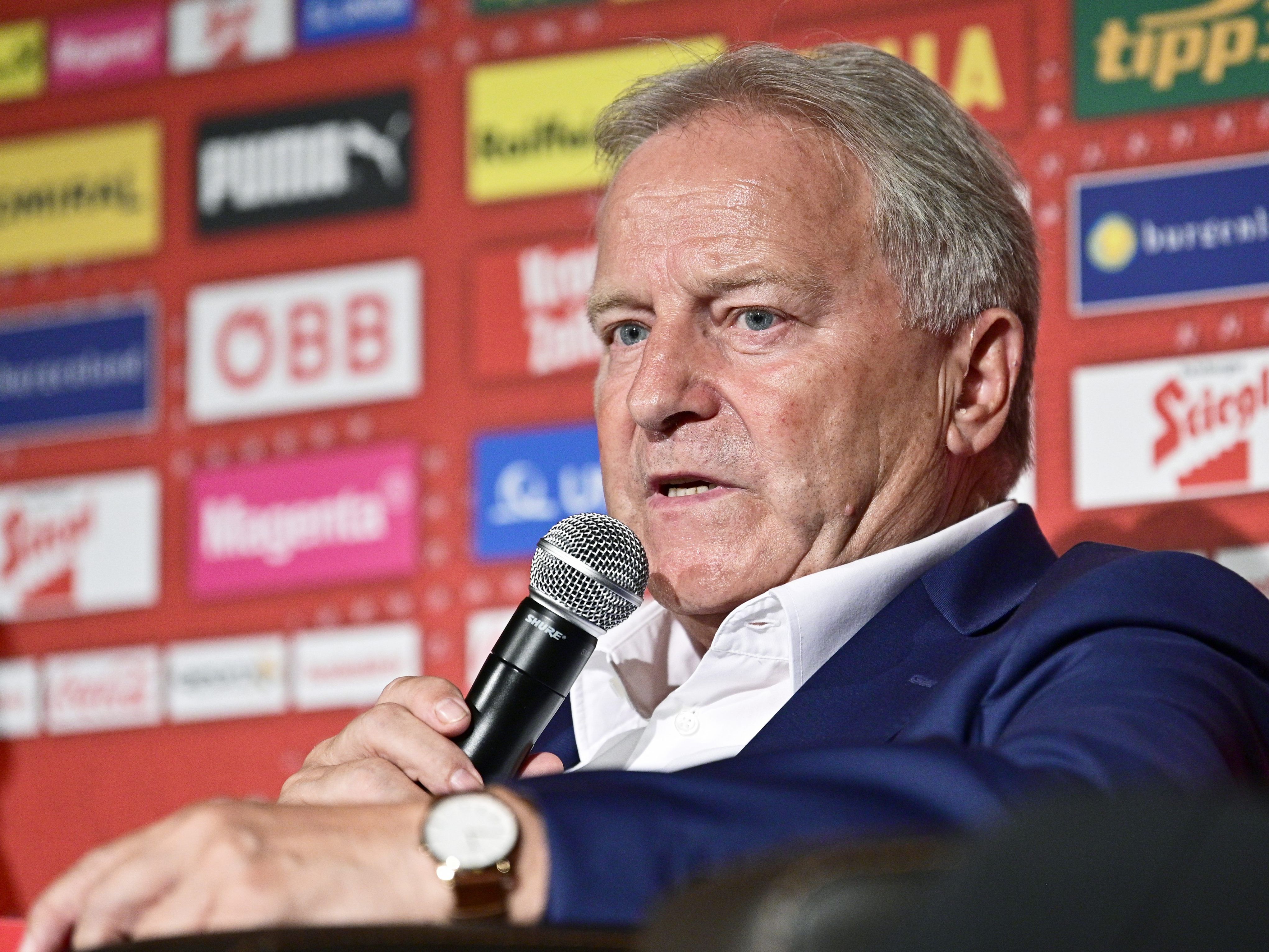 Laut Windtner soll sich das ÖFB Team soll sich gegen Israel "breite Brust" für Slowenien holen.