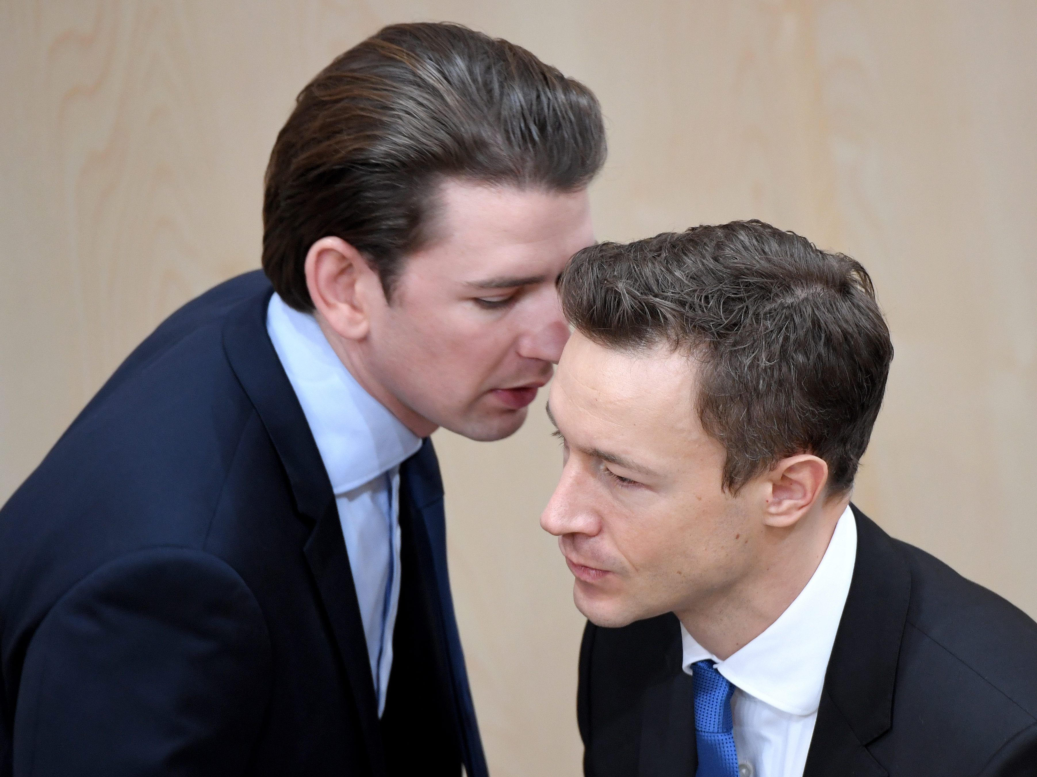 Sebastian Kurz und Gernot Blümel Sebastian Kurz und Gernot Blümel