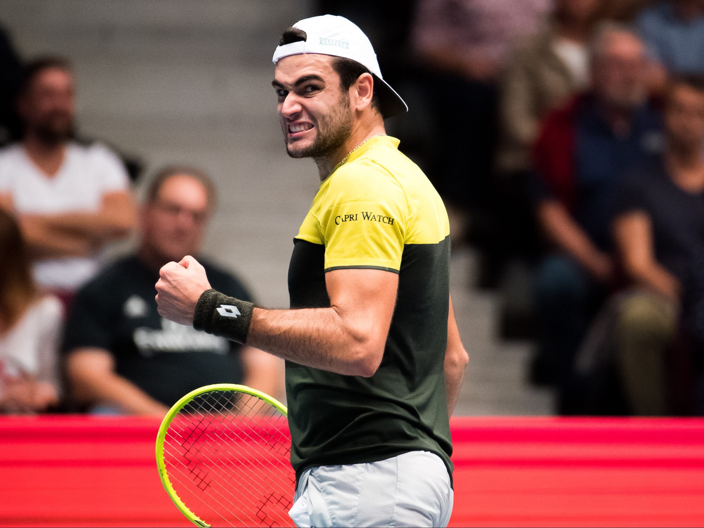 Berrettini trifft nun entweder auf Thiem oder Carreno Busta. Berrettini trifft nun entweder auf Thiem oder Carreno Busta.