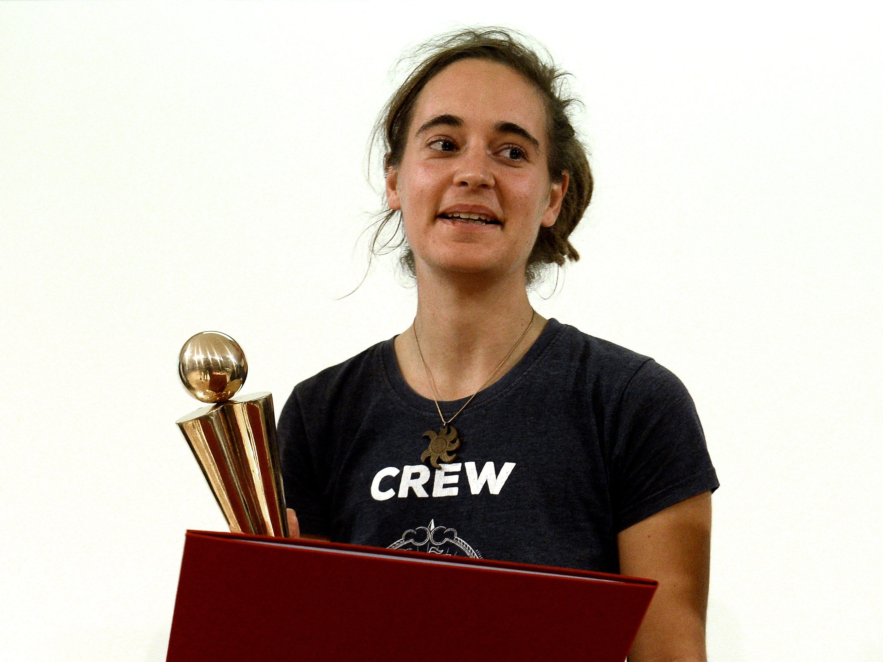 Rackete erhielt den Preis aufgrund ihres "Engagements, Menschenrechte und Menschenleben zu verteidigen."