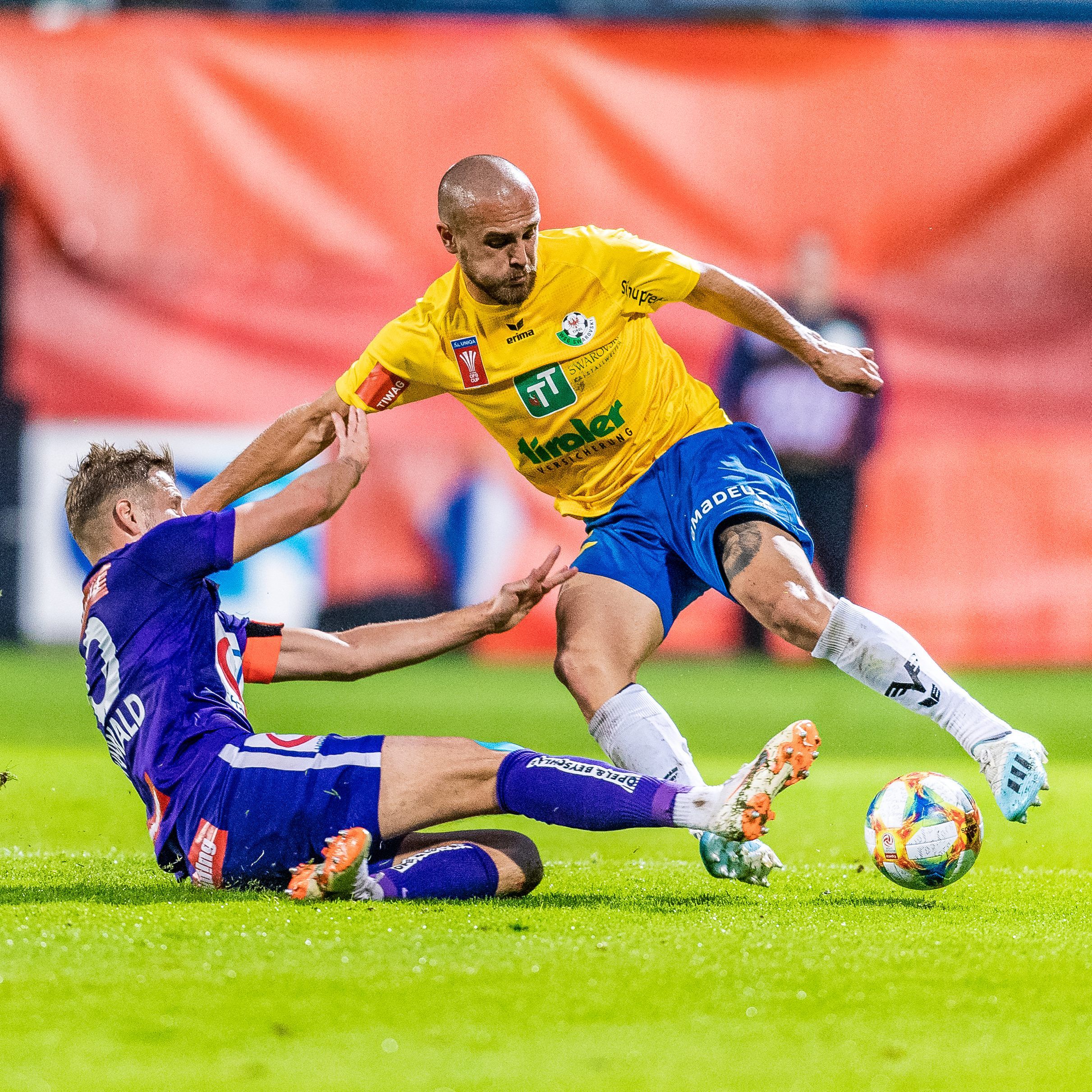 Hier sehen Sie das Match zwischen Austria Wien und WSG Tirol live.