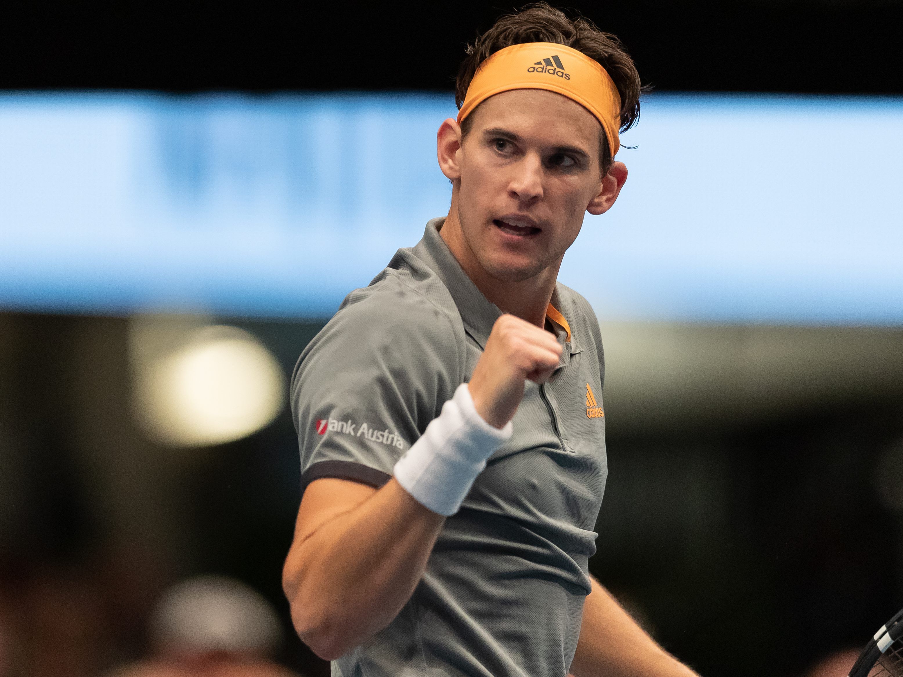 Thiem zog nach dem Dreisatz-Sieg ins Viertelfinale ein.