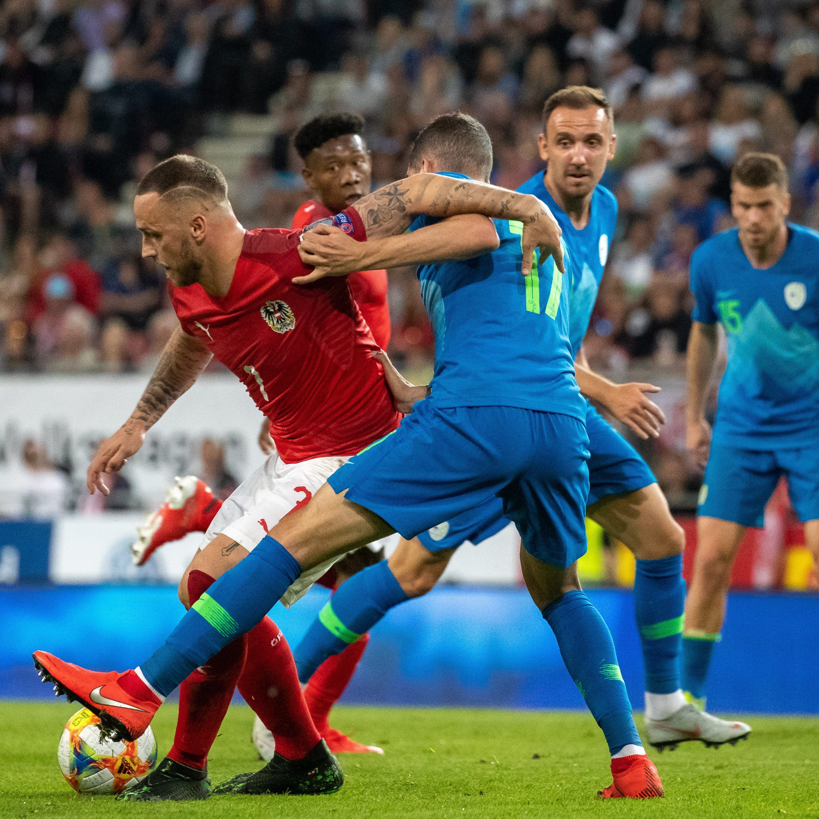 Hier sehen Sie das EM-Qualimatch zwischen Slowenien und Österreich live.