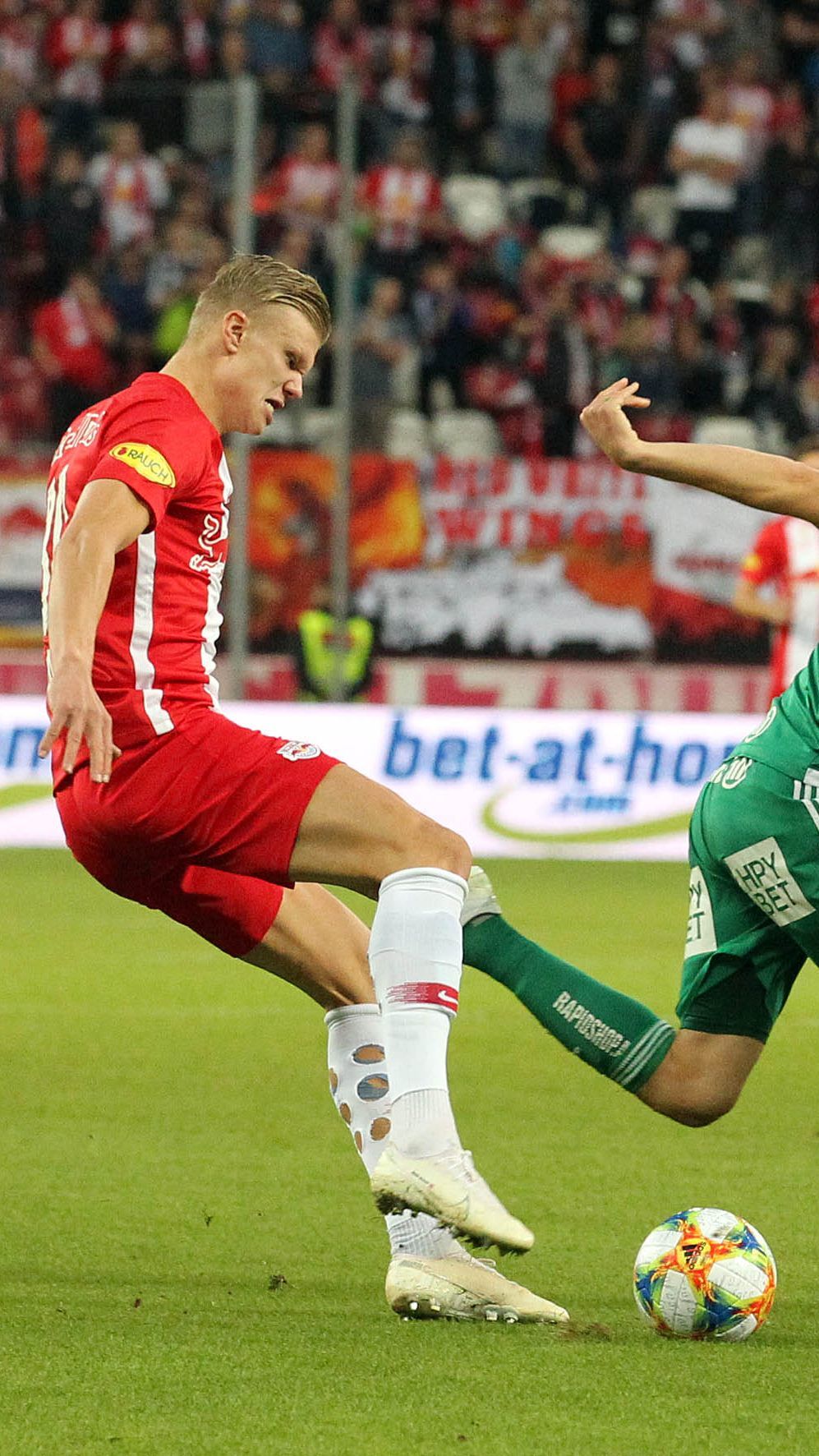 Salzburg holte gegen Rapid wichtige Punkte.