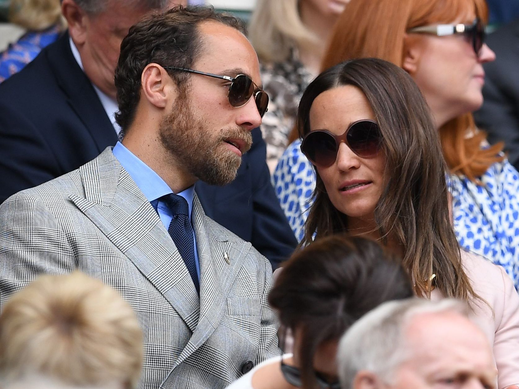 James Middleton mit seiner Schwester Pippa. James Middleton mit seiner Schwester Pippa.