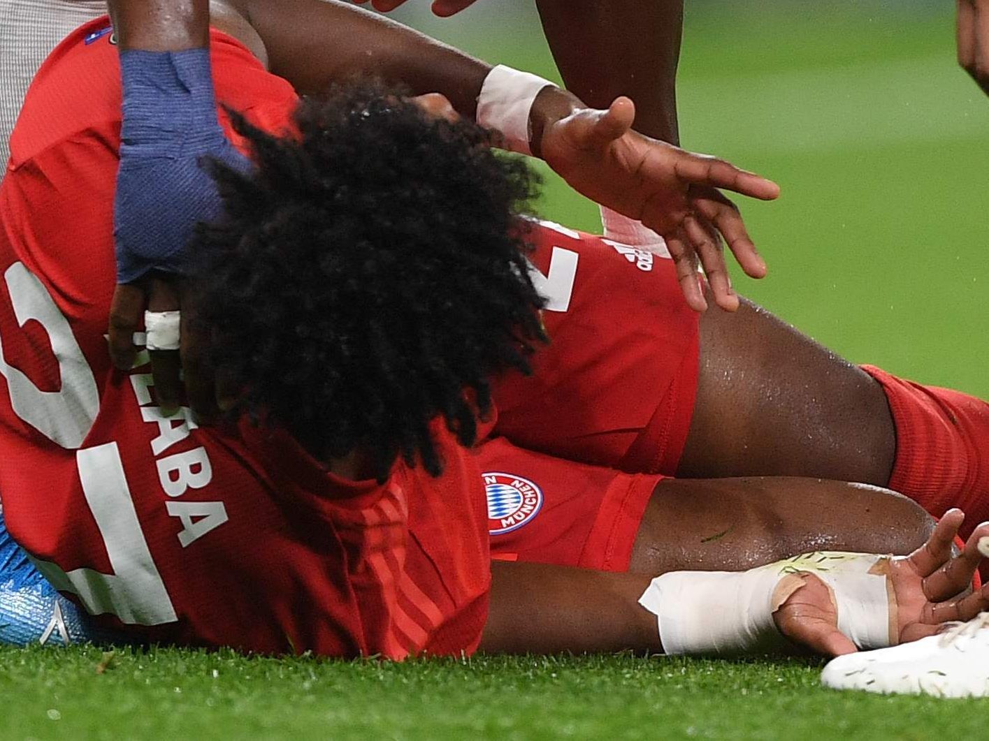 Alaba wurde hart getroffen