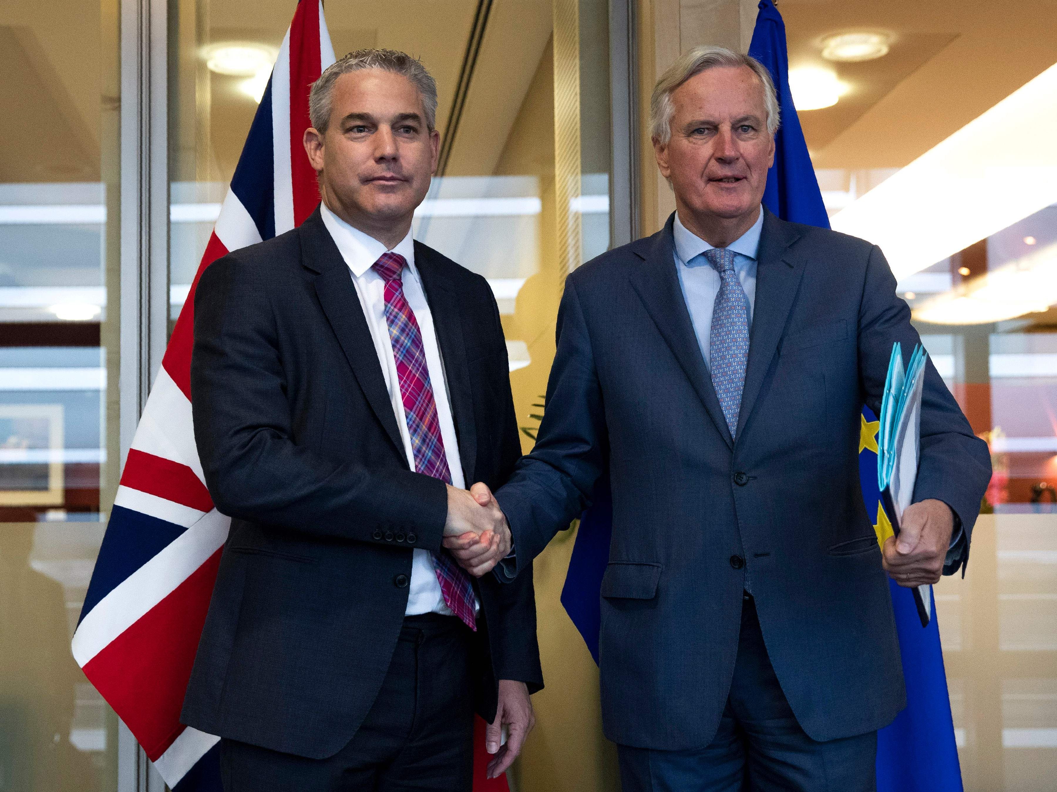 EU und Großbritannien verhandeln wieder über Brexit-Abkommen EU und Großbritannien verhandeln wieder über Brexit-Abkommen