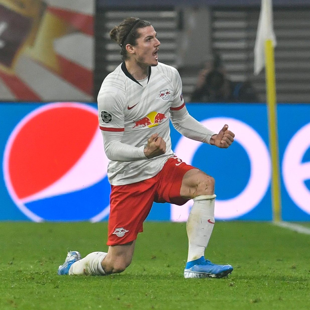 Marcel Sabitzer erzielte den Siegtreffer für RB Leipzig.