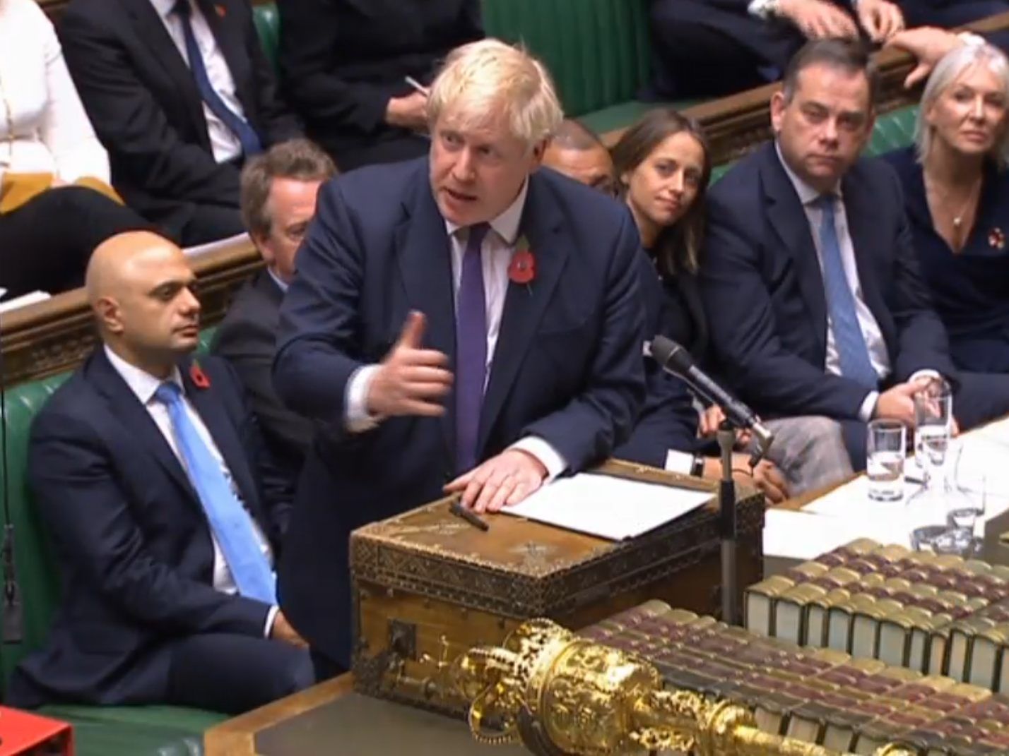 Johnson verfehlt nötige Zwei-Drittel-Mehrheit Johnson verfehlt nötige Zwei-Drittel-Mehrheit