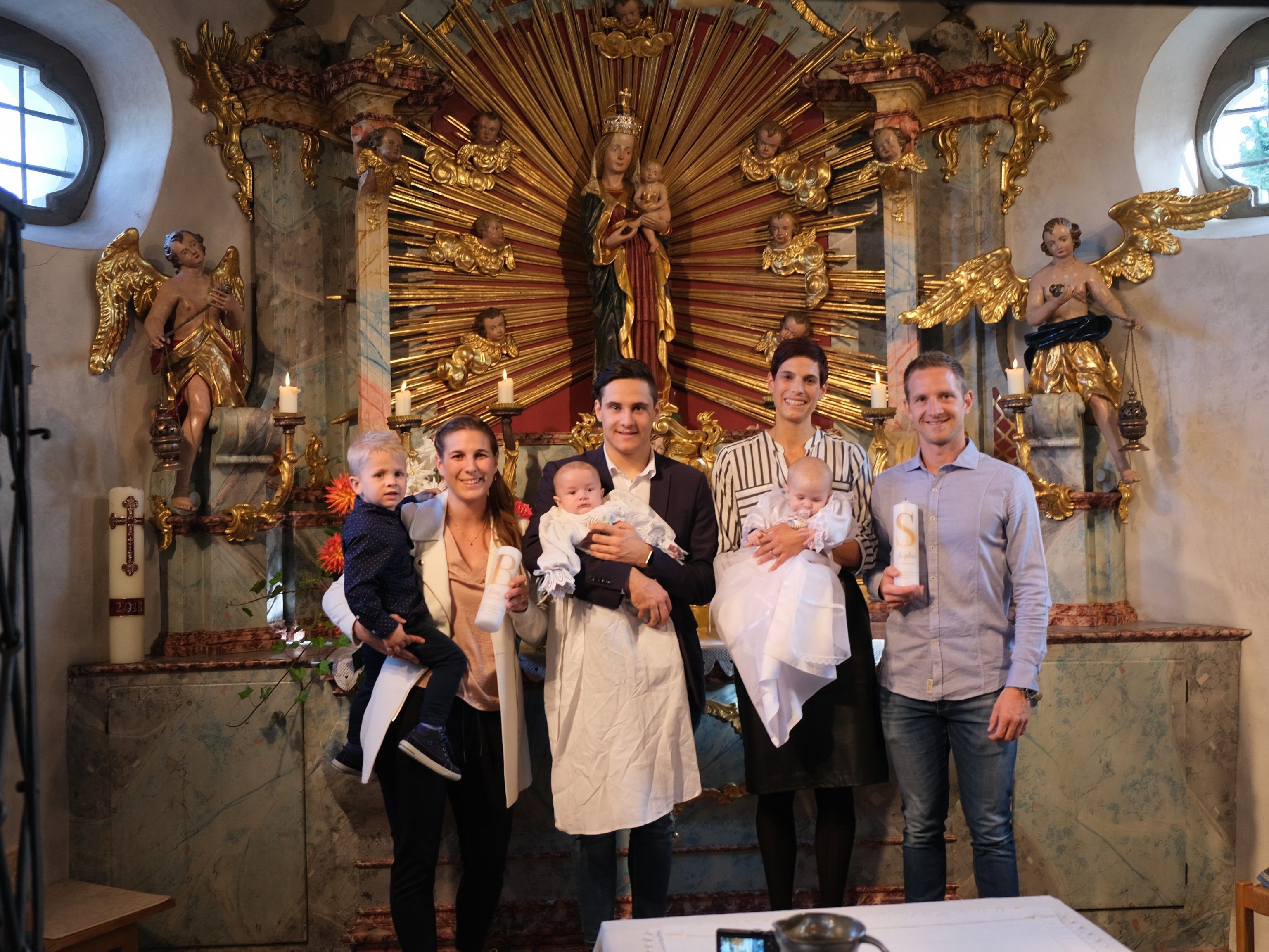 Taufe von Sophie und Ben König