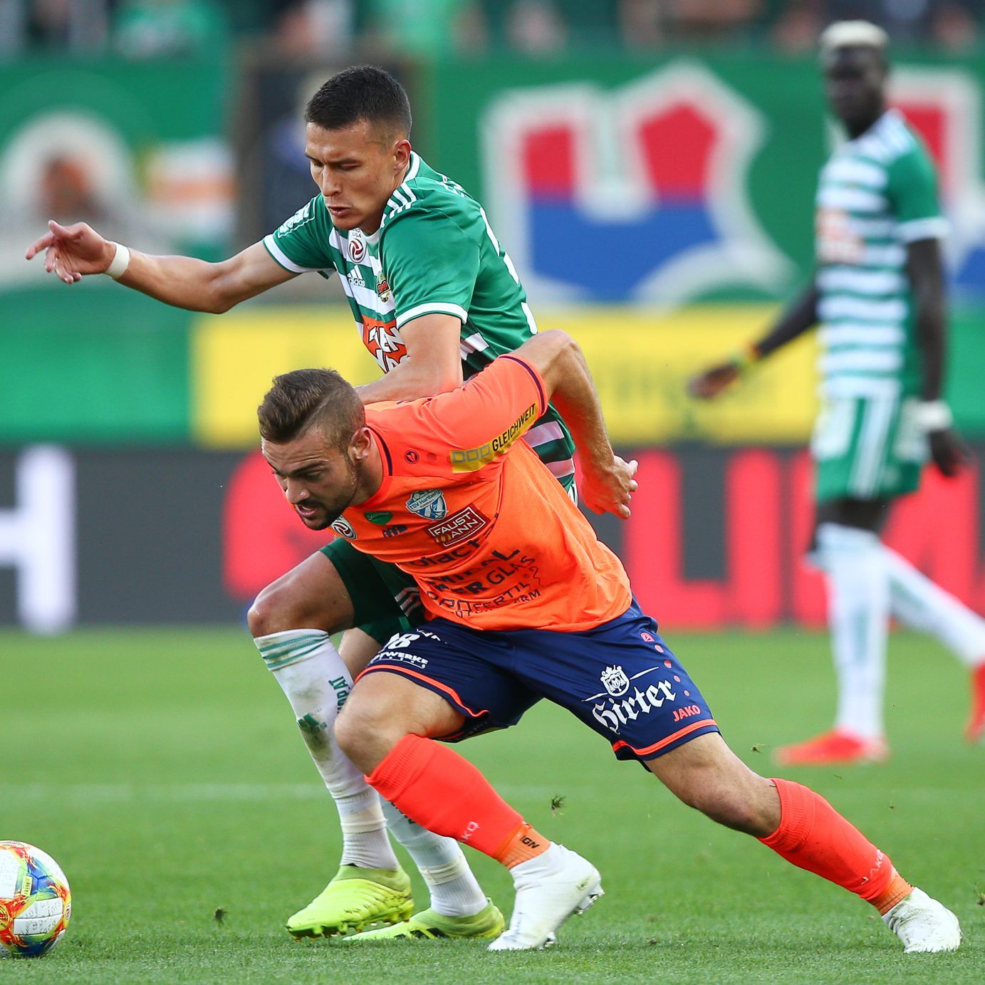 Es gibt Entwarnung für den Rapid-Speieler Dejan Ljubicic.