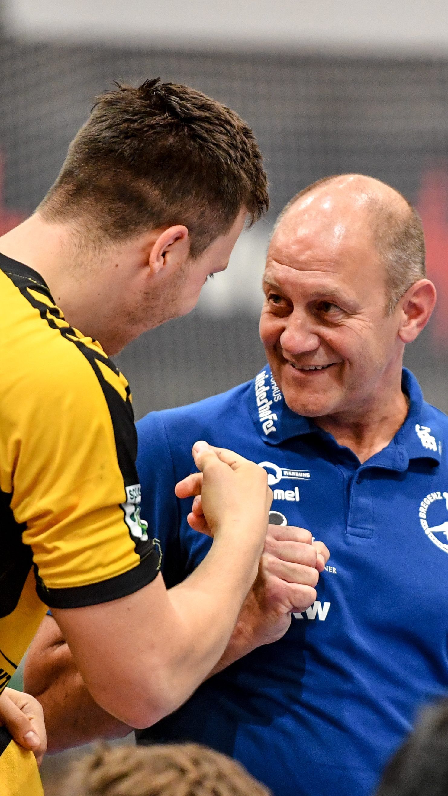 Markus Burger feierte mit seinem Team heute einen wichtigen Sieg in Linz.