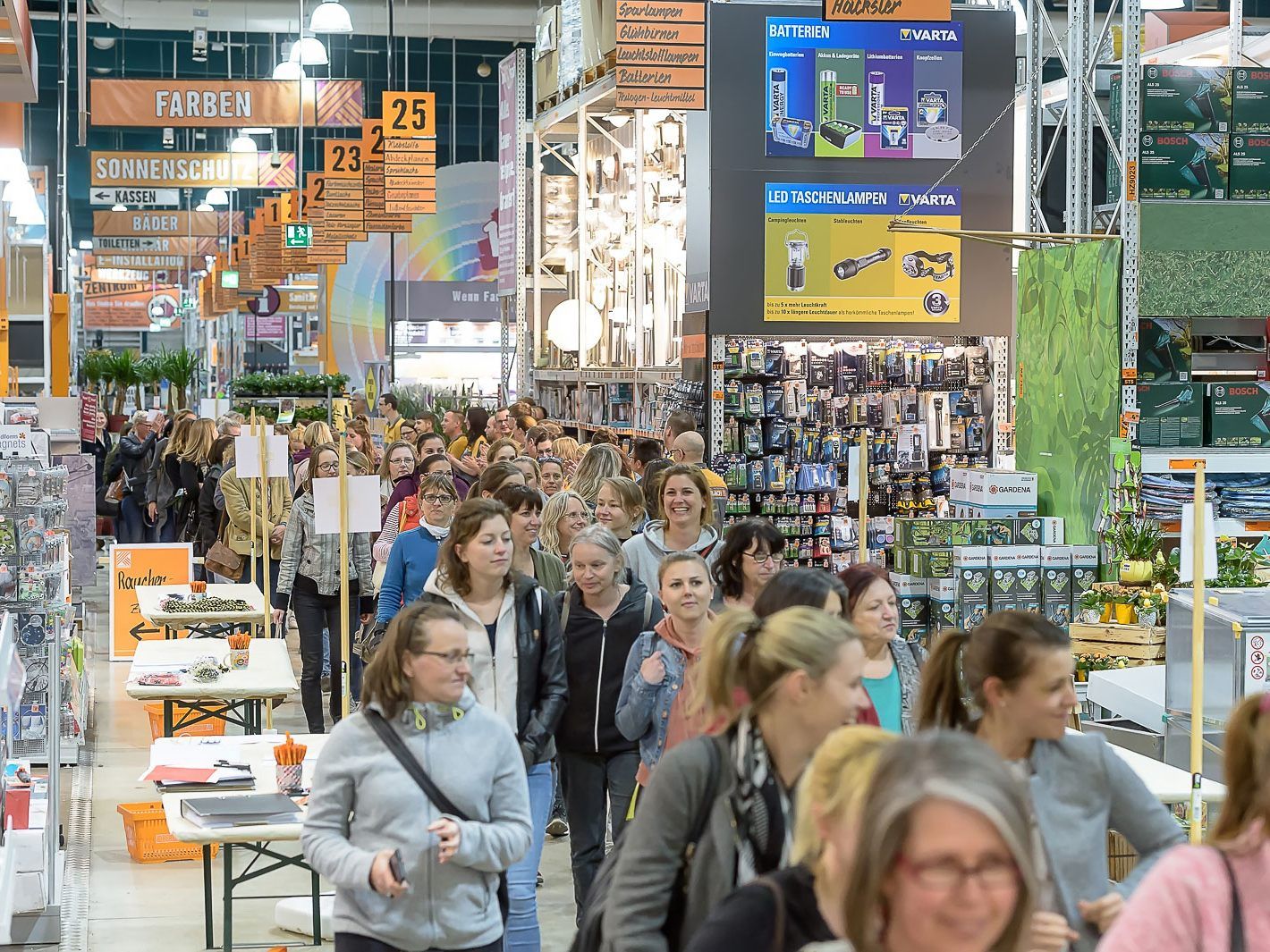 150 Frauen können pro Termin dabei sein.