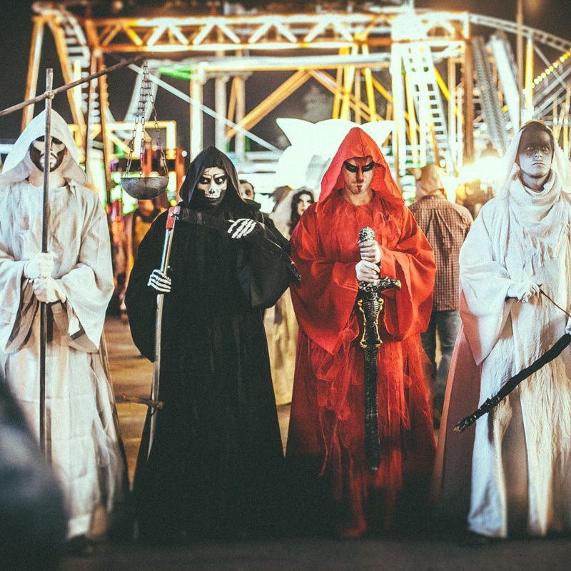 Im Wiener Prater wird Groß und Klein wieder das Gruseln gelehrt