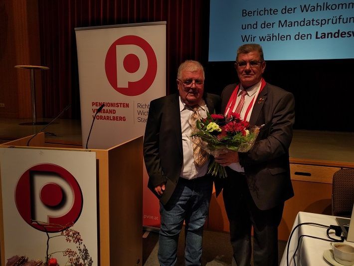 Manfred Lackner einstimmig zum neuen PVÖ-Landespräsidenten gewählt