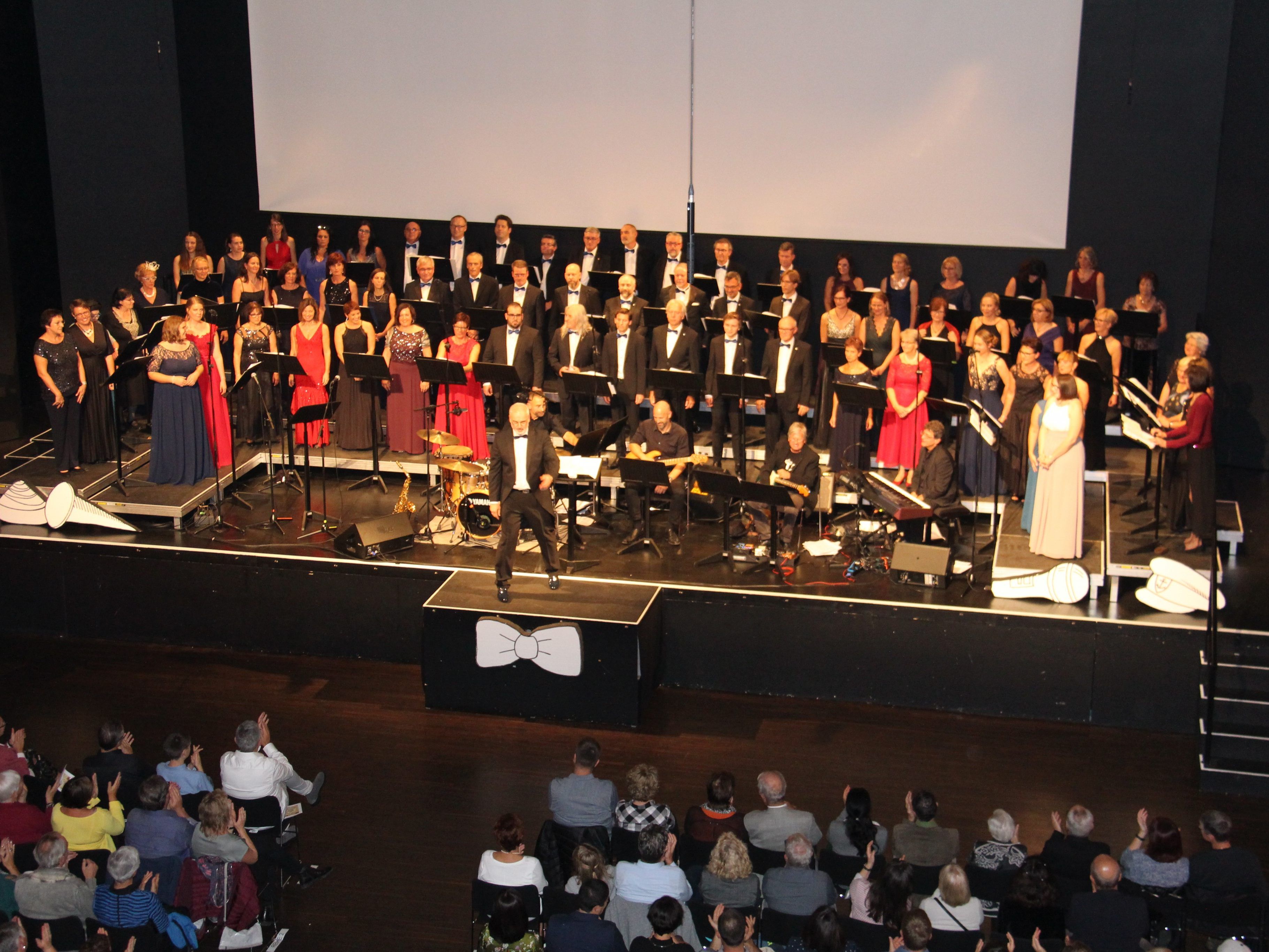 Singgemeinschaft Hard beim Konzert "Kino" im Spannrahmen