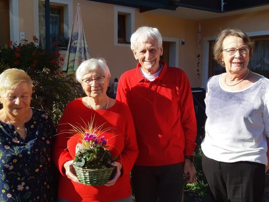 Jubilarin Ingrid Frühwirth