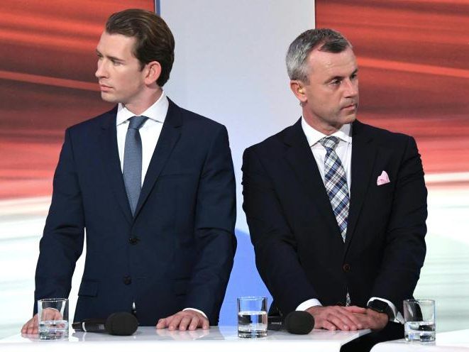 Hofer wendet Kurz den Rücken zu