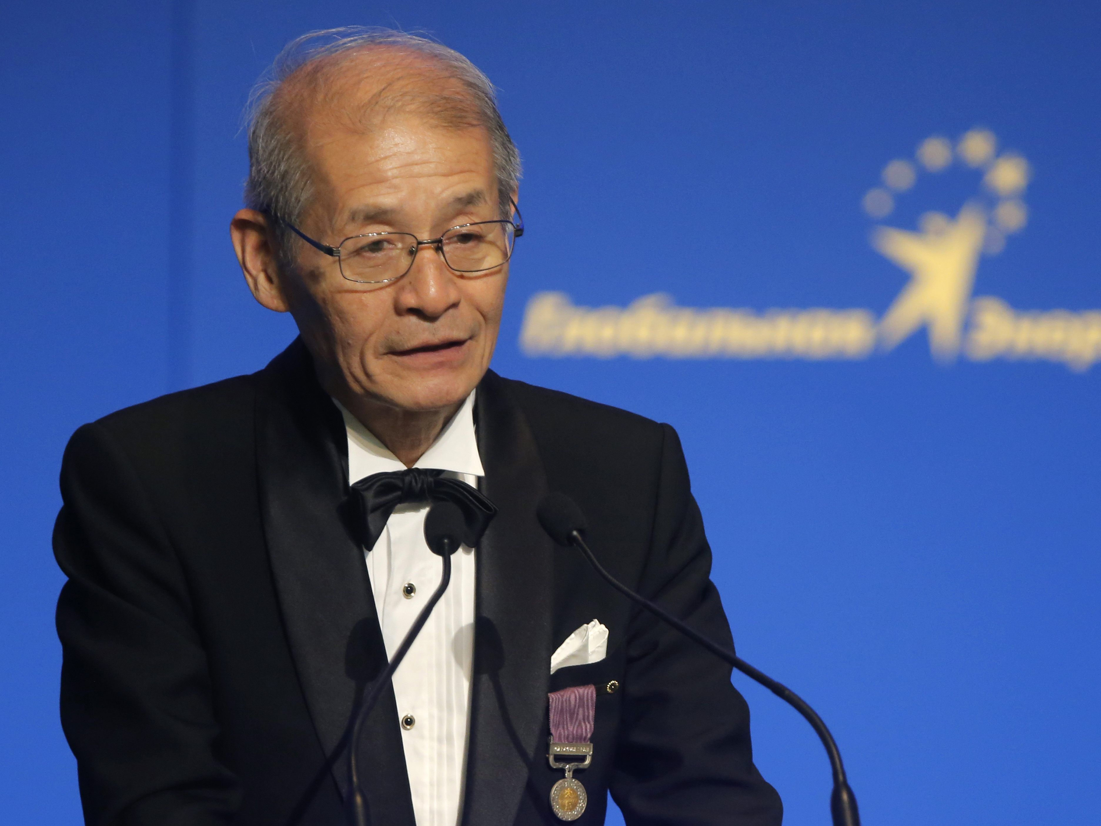 Akira Yoshino ist frischgebackener Chemie-Nobelpreisträger. Akira Yoshino ist frischgebackener Chemie-Nobelpreisträger.