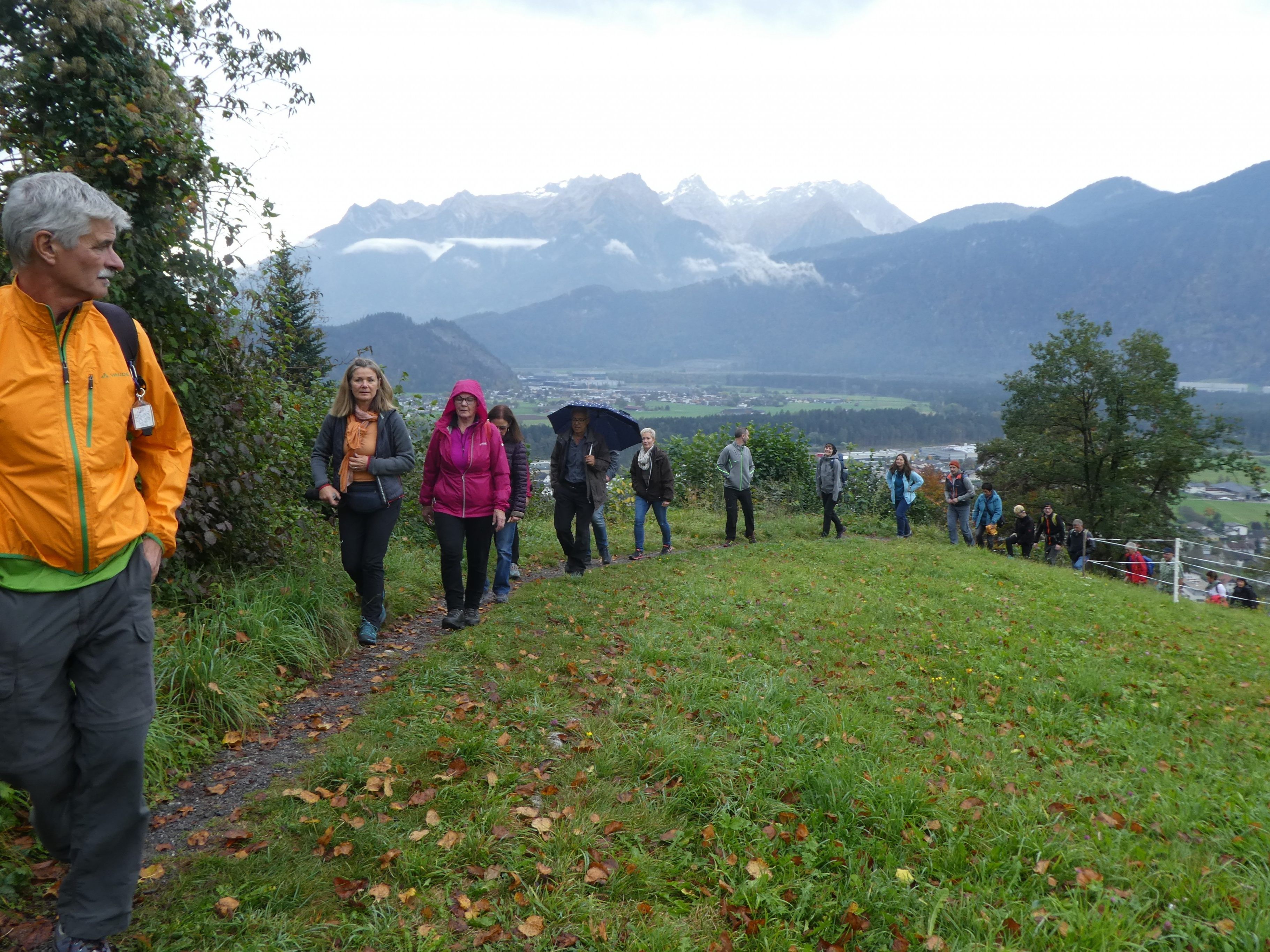 Thijs führte die Blau-Goldler sicher durch das Große Walsertal.