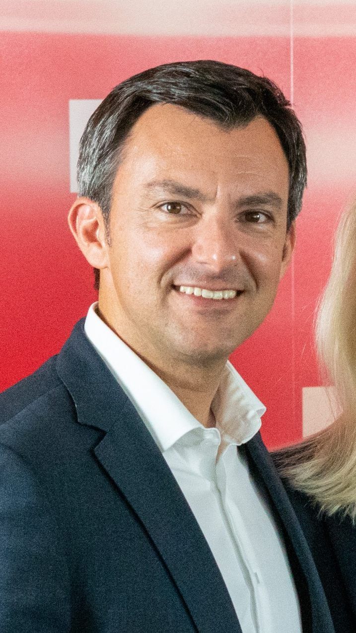 Martin Staudinger, Birgit Pfeifer, Nicolas Fetz und Sabine Grohs