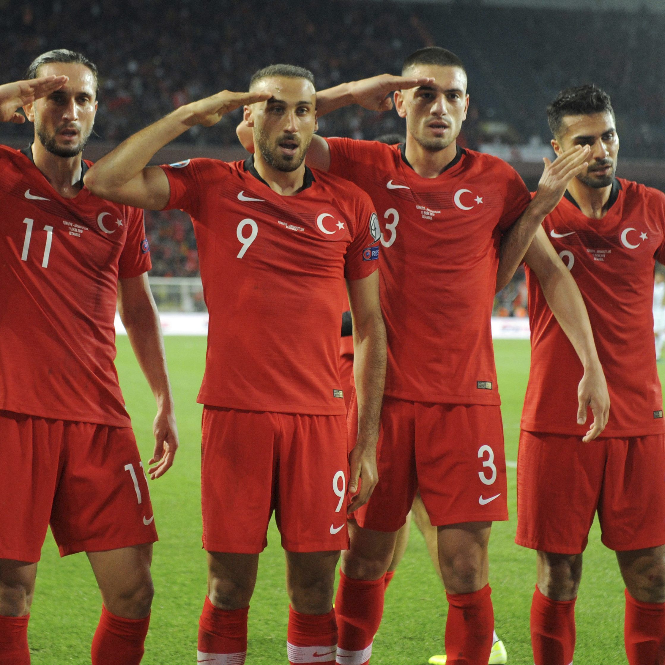 Geste für Militäroffensive in Nordsyrien,