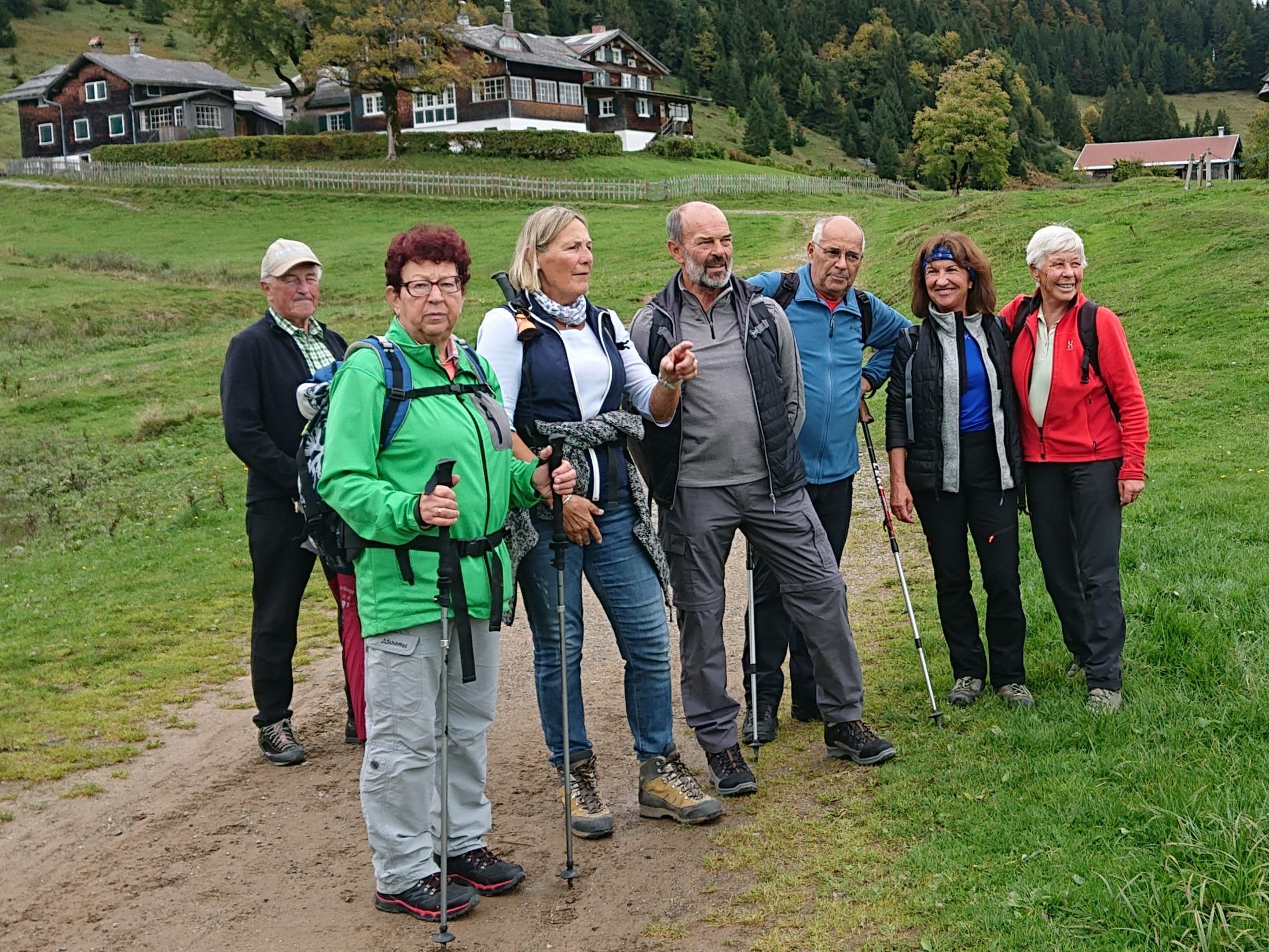 Team perpedales startet Wandersaison auf dem Bödele Team perpedales startet Wandersaison auf dem Bödele