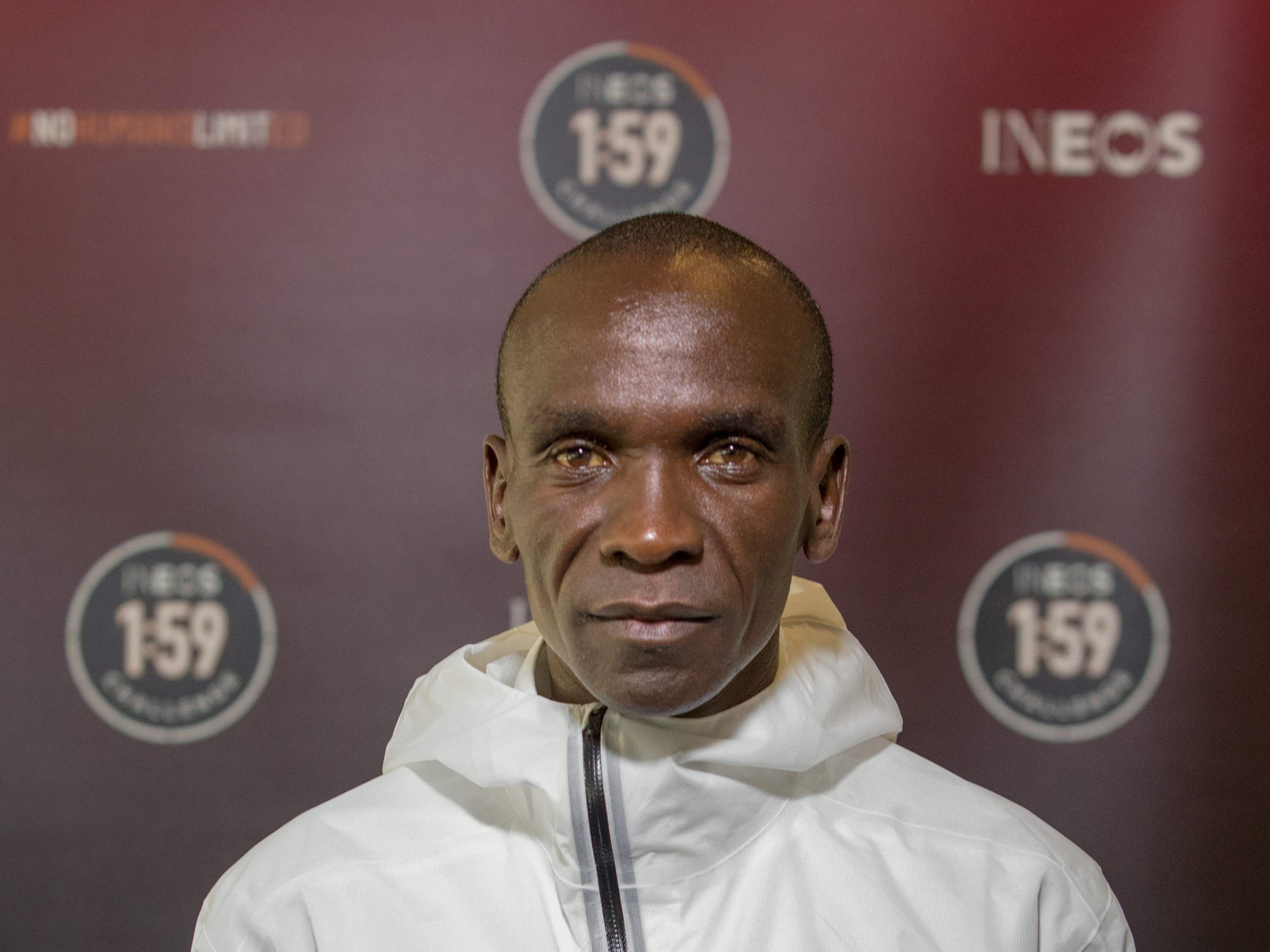 Eliud Kipchoge ist auf 42,195 Kilometer der schnellste Mann der Welt.